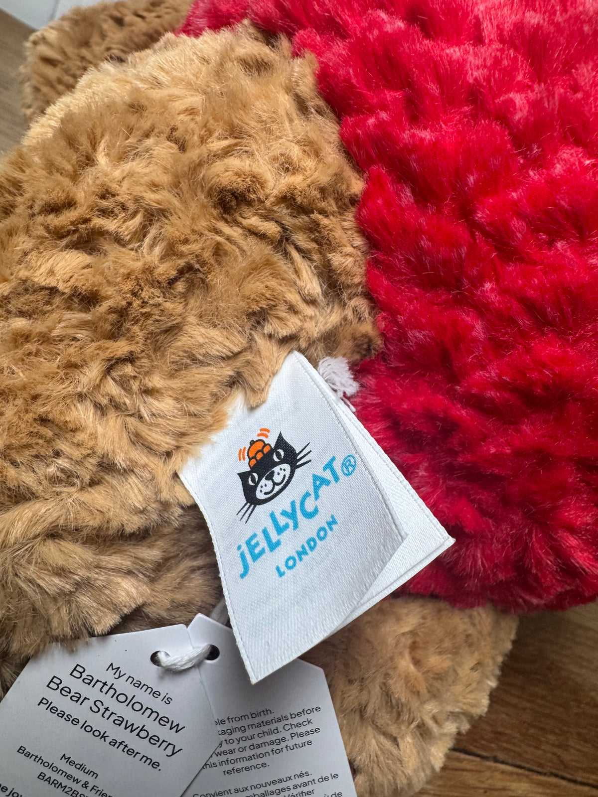 Jellycat Strawberry Bartholomew