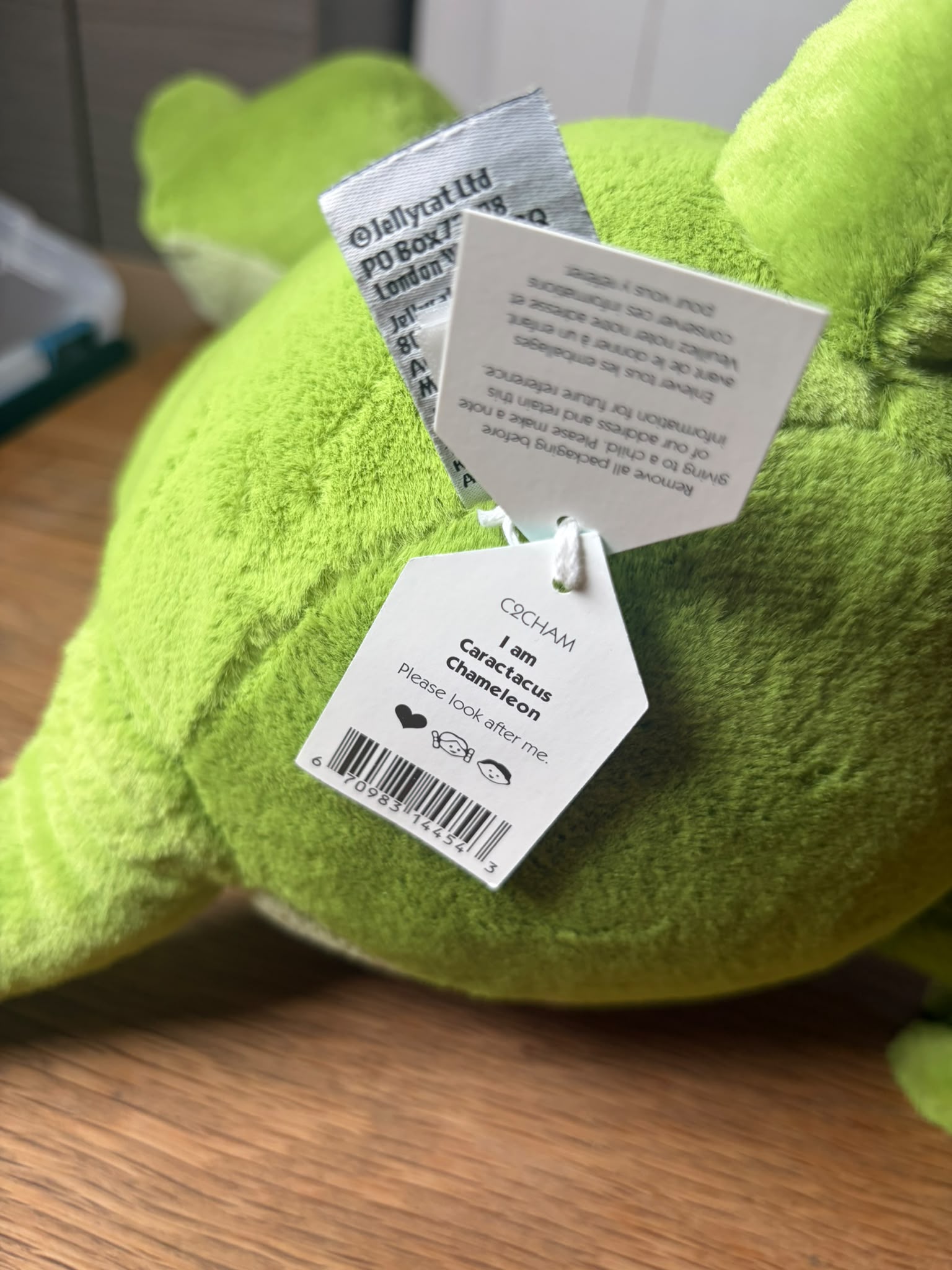 Jellycat Caractacus Chameleon