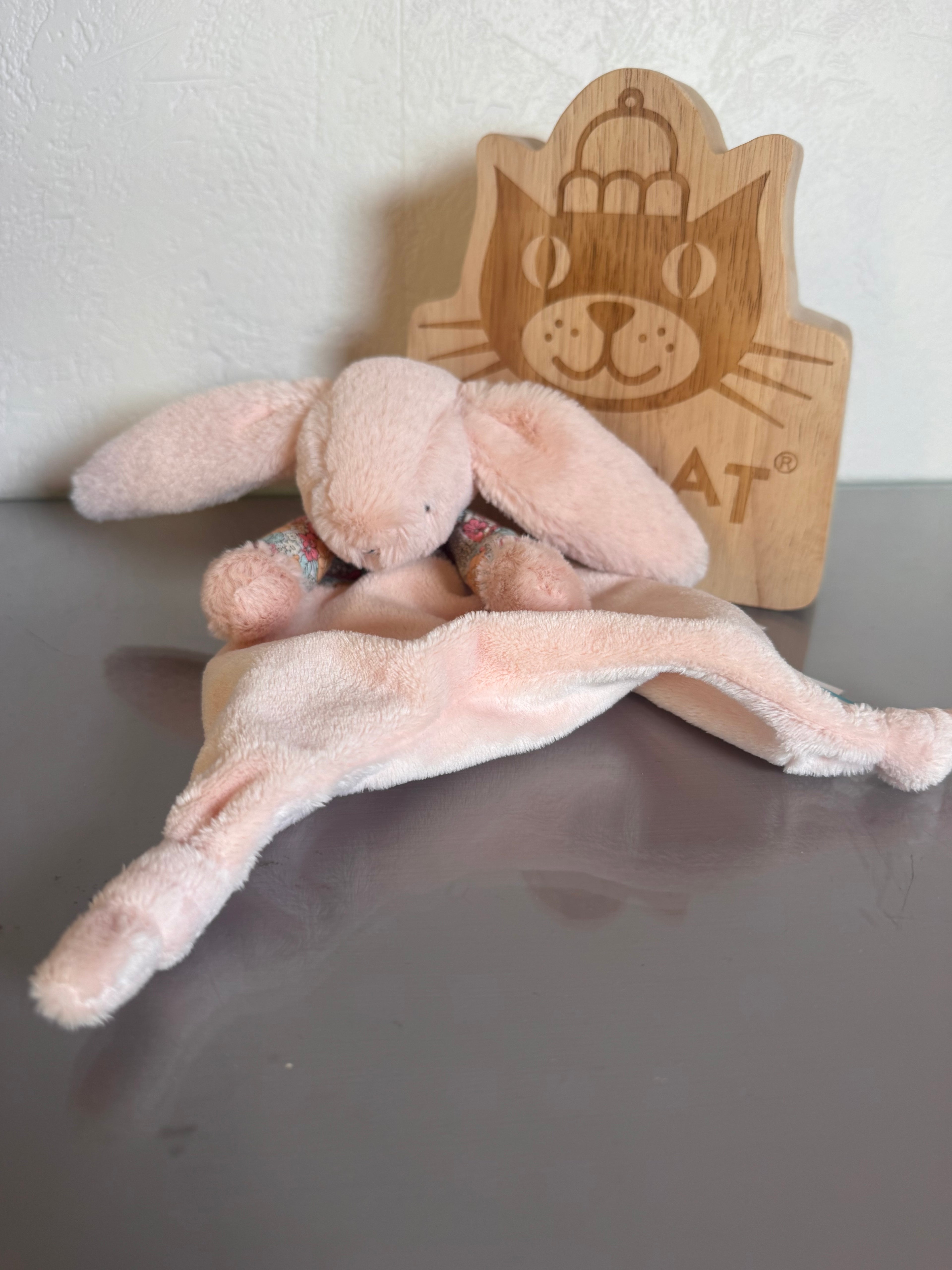 Blossom Blush Bunny Comforter