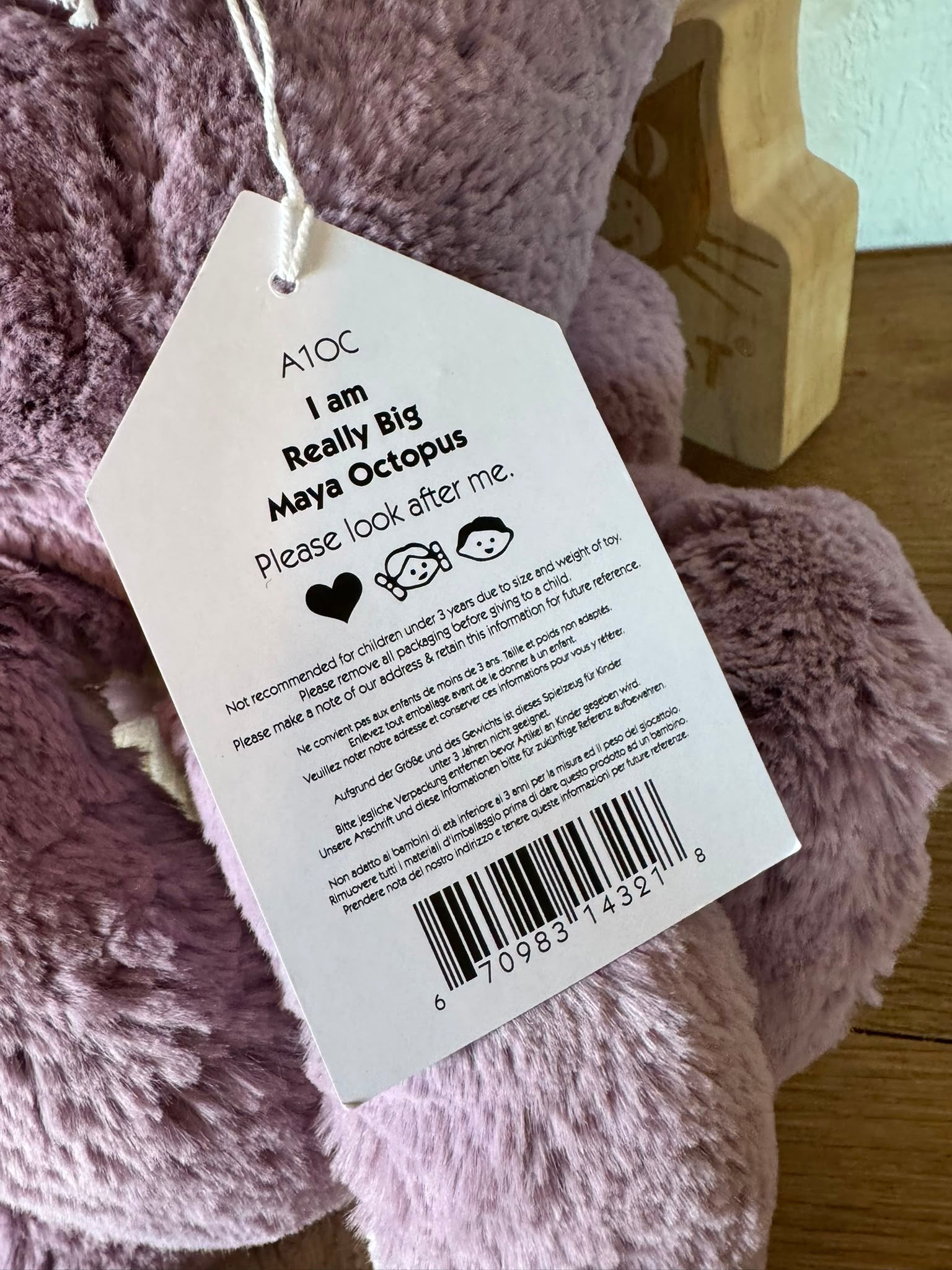 Jellycat Really Big Maya - Big Tag