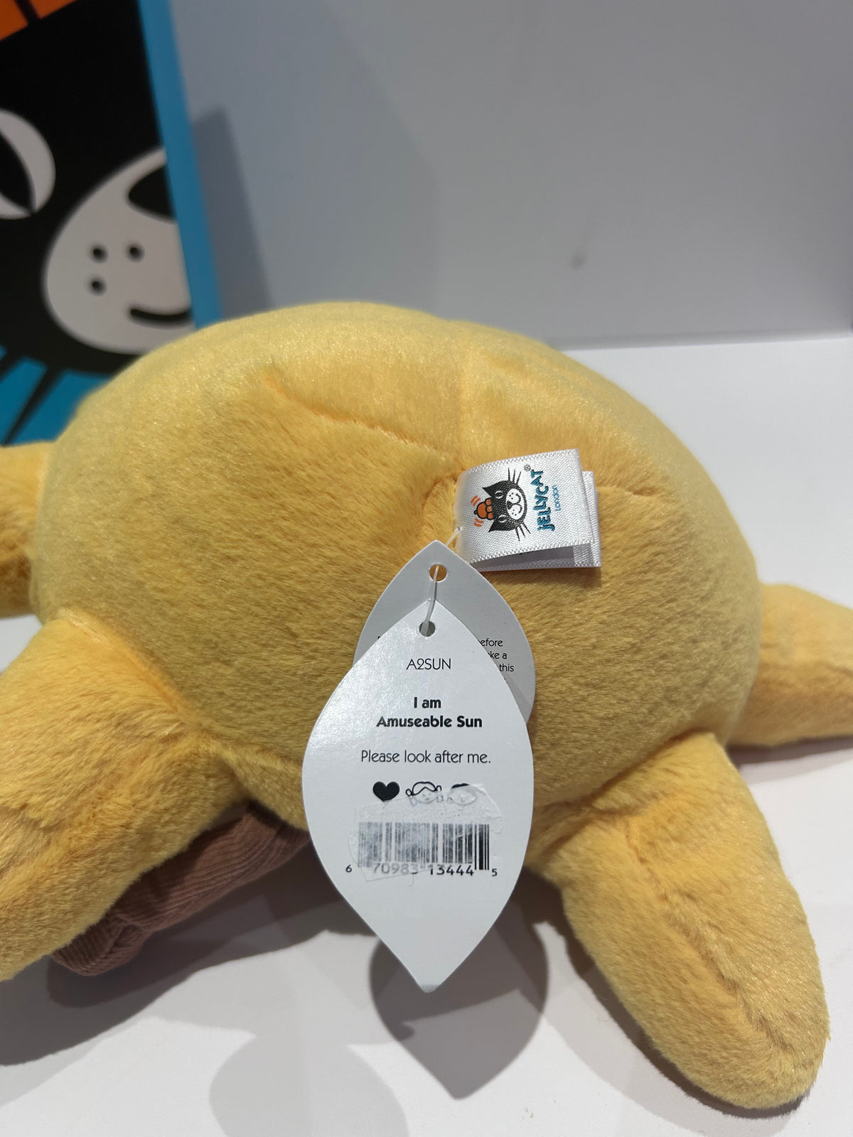 Jellycat Amuseable Sun - Leaf tag
