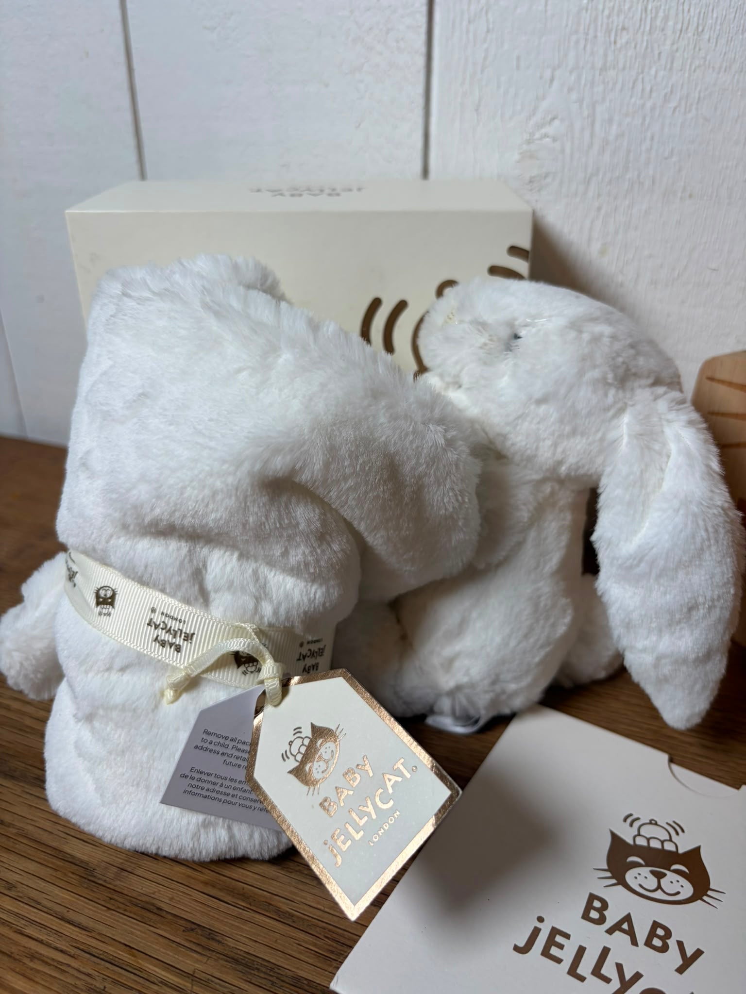 Jellycat Bashful Luna Bunny Luxe Soother