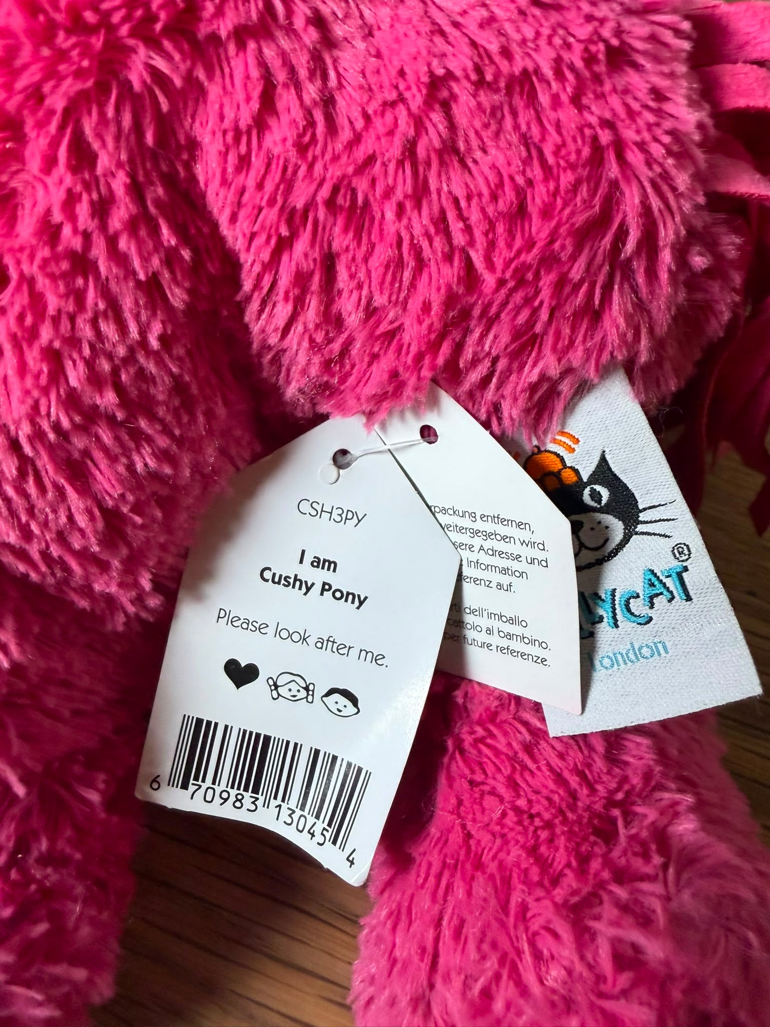 Jellycat Cushy Pony