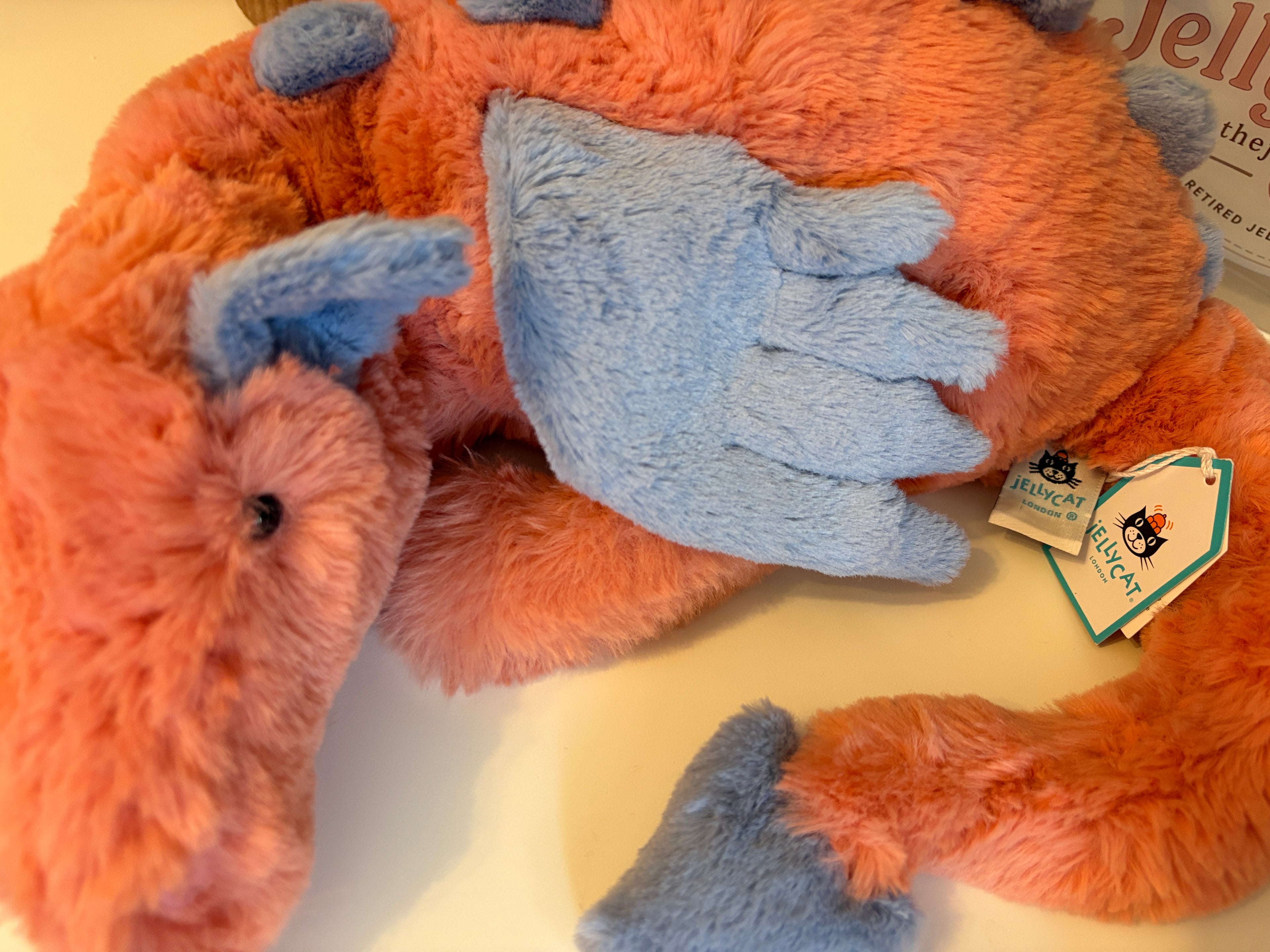 Jellycat Persimmon Dragon | Large