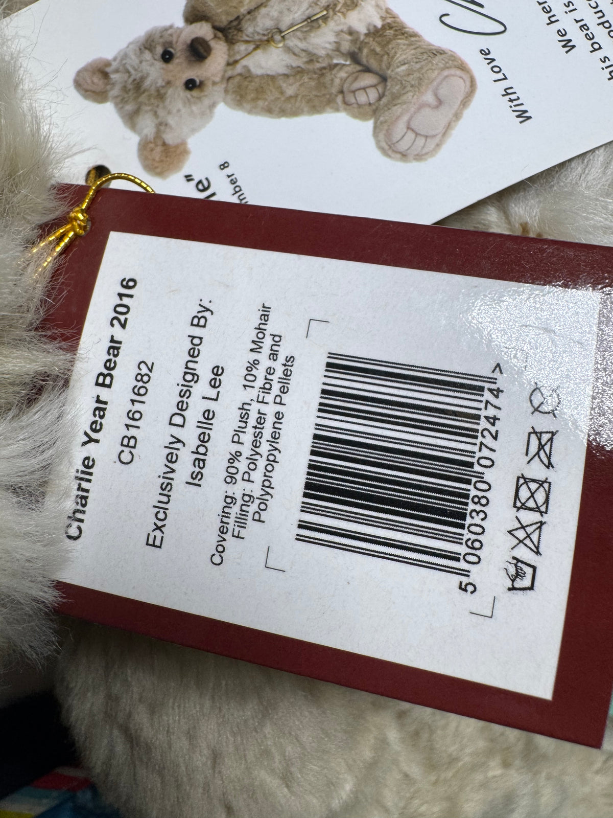 Charlie Bears | Charlie year bear 2016 CB161682