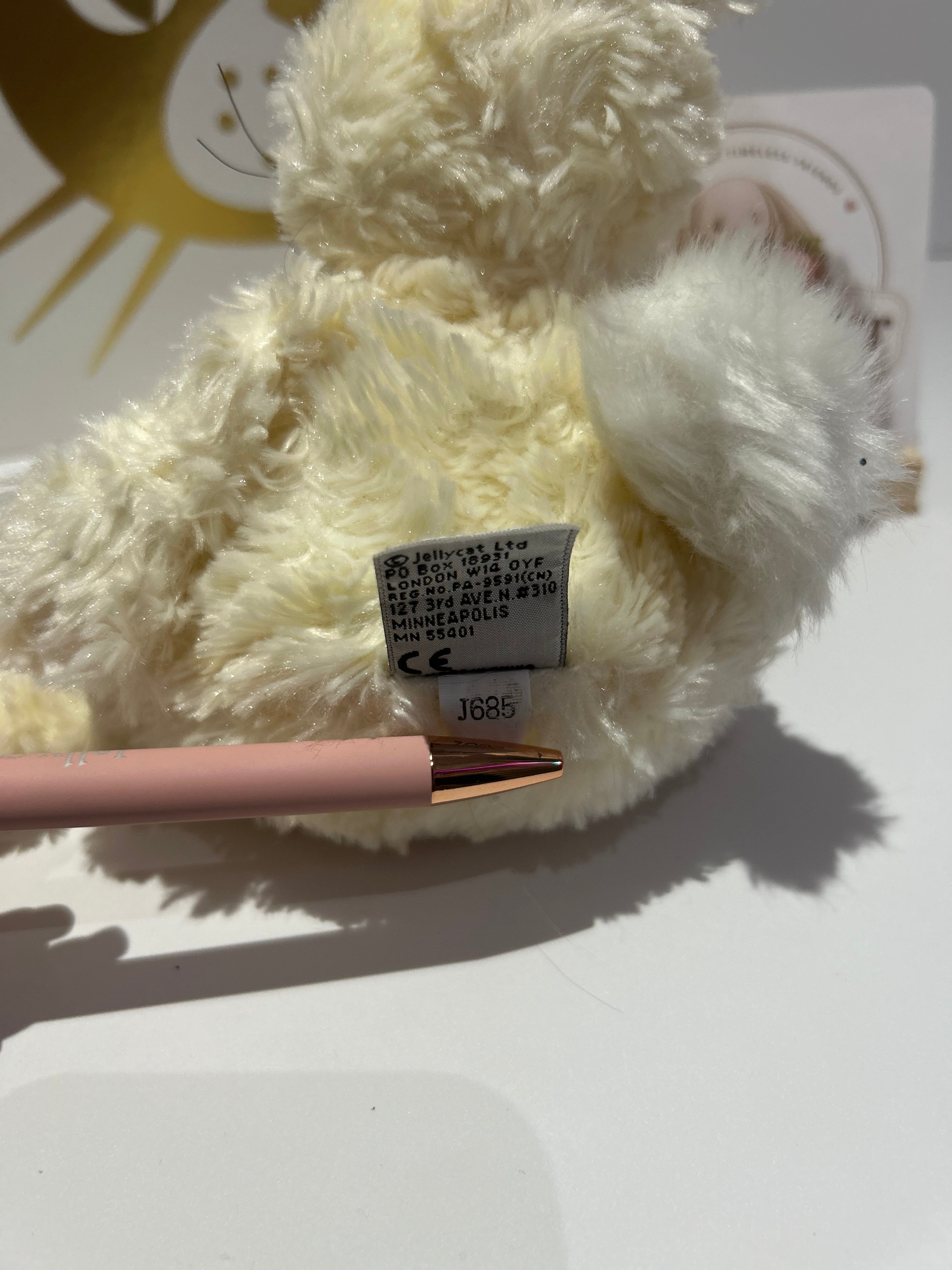 Jellycat Pudding Bunny - Vintage