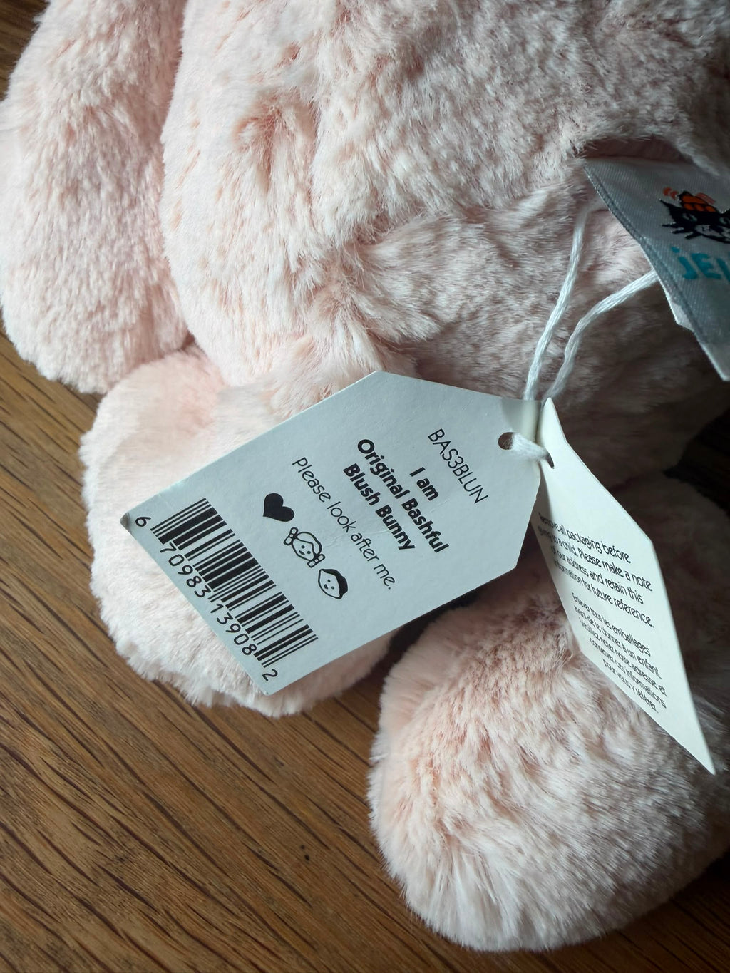 Jellycat Original Bashful Blush Bunny