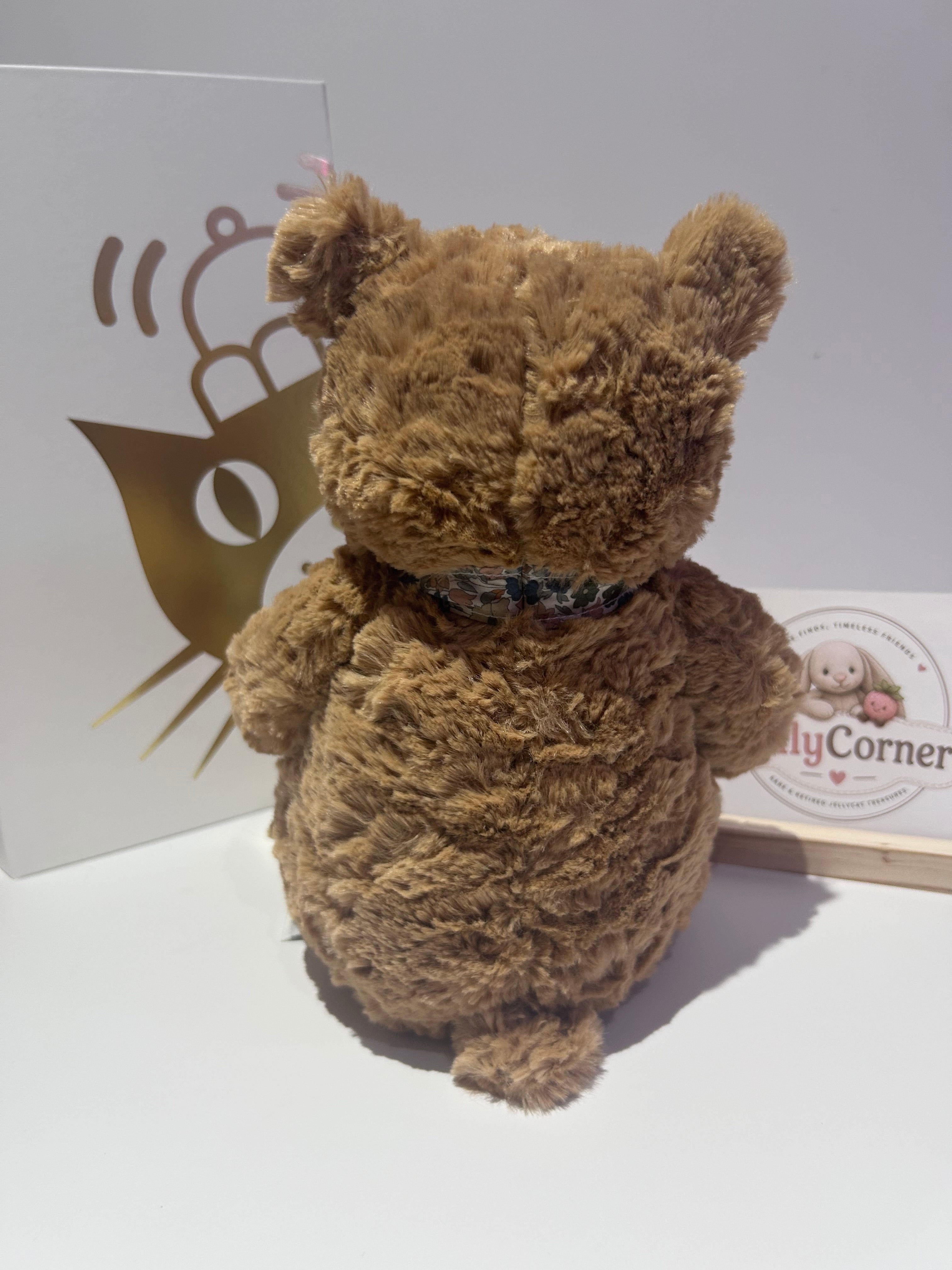 Jellycat Liberty Bartholomew Bear - Poppy Forest
