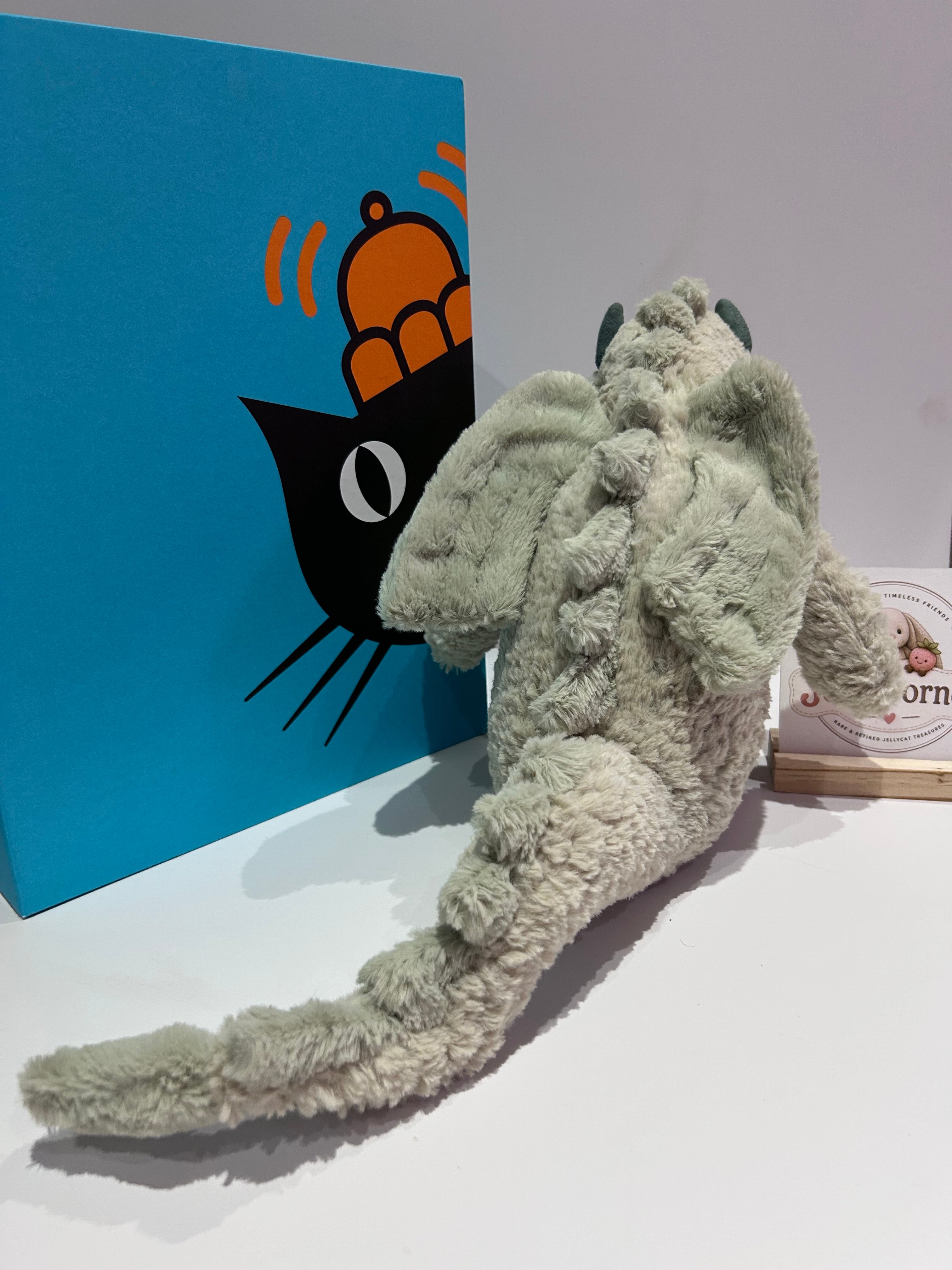 Jellycat Lallagie Dragon - Tagged