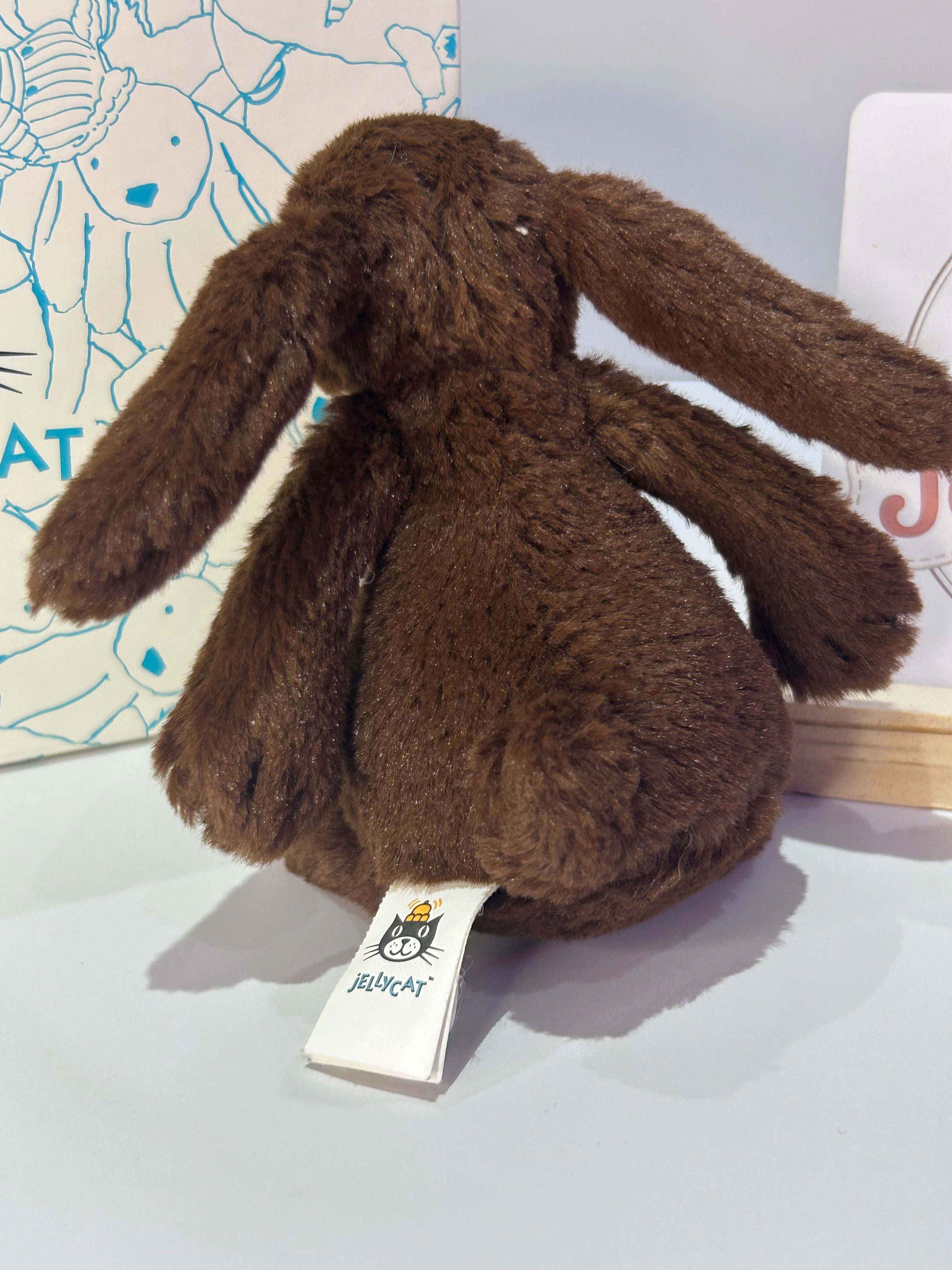 Jellycat Tiny Chocolate Bunny- Orginal with paws