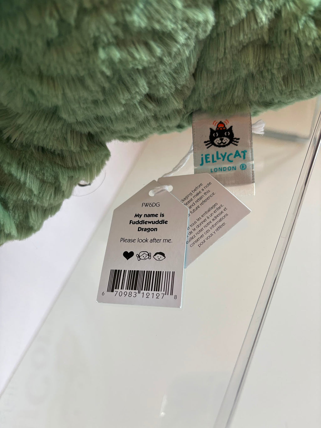 Jellycat Fuddlewuddle Dragon