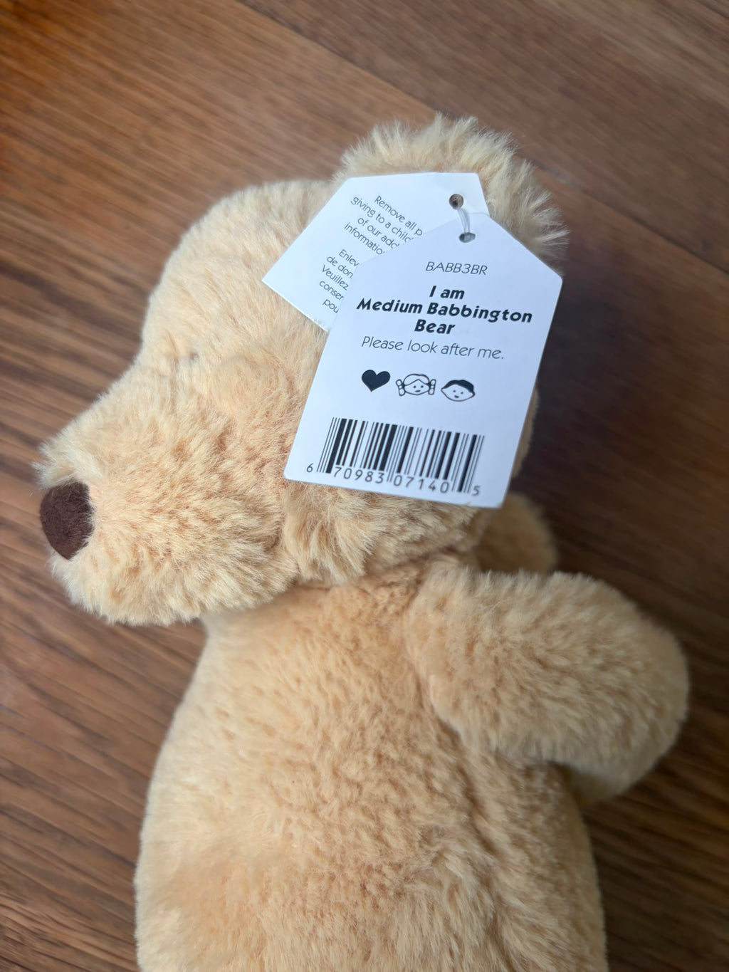 Jellycat Babbington Bear- Medium