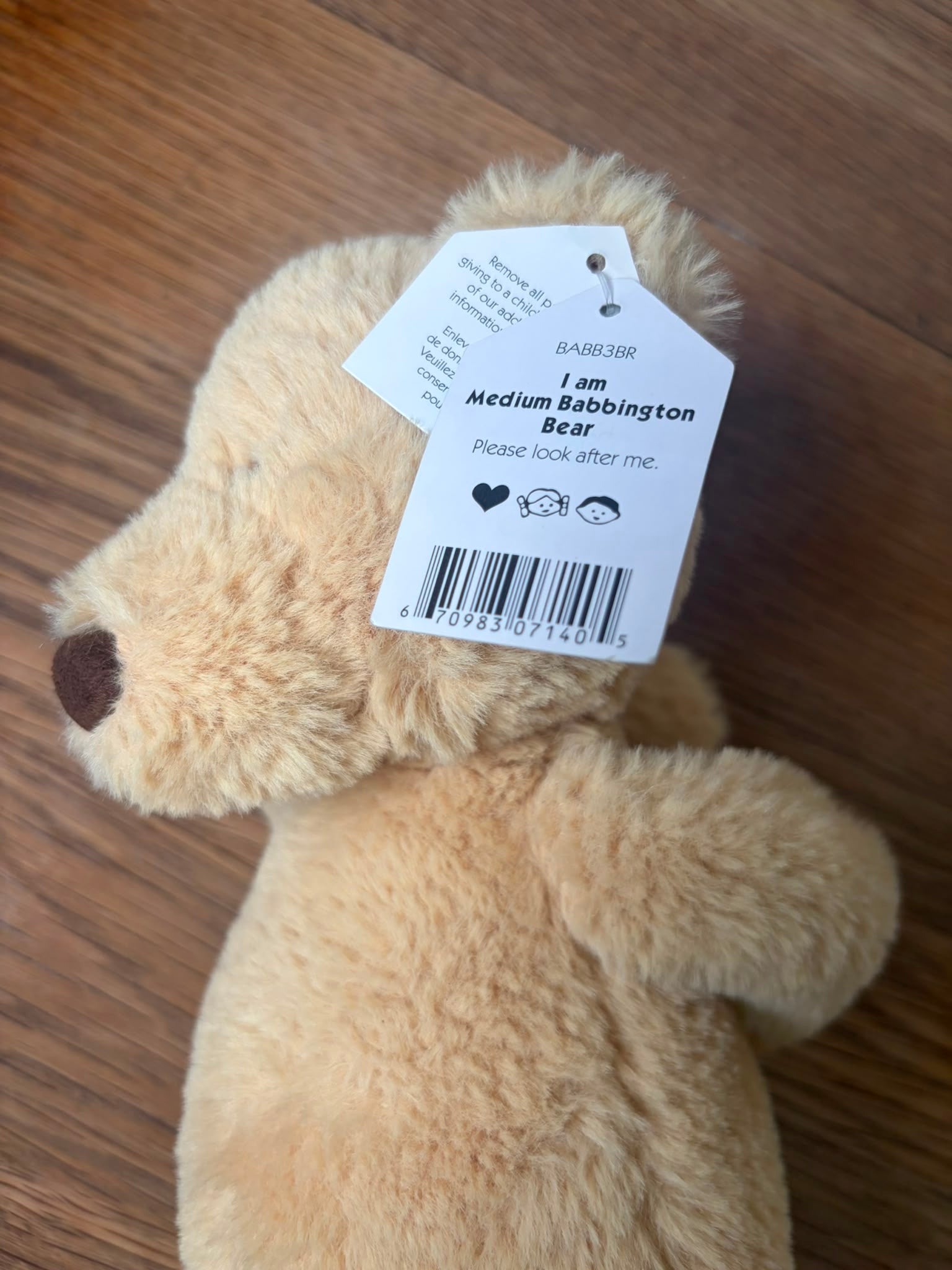 Jellycat Babbington Bear- Medium