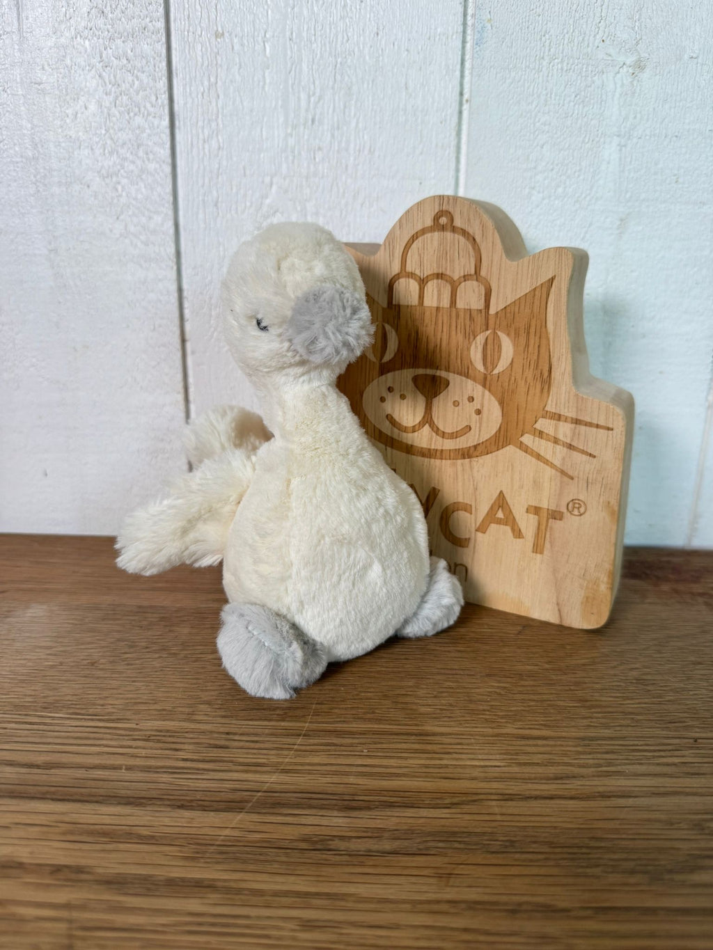 Jellycat Syllabub Swan - Grey