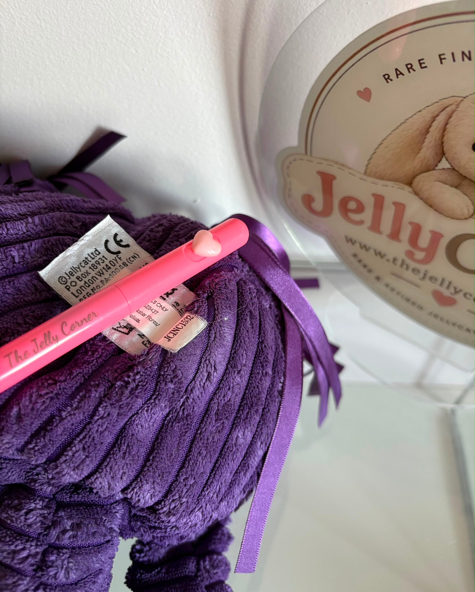Jellycat Cordy Roy Purple Horse
