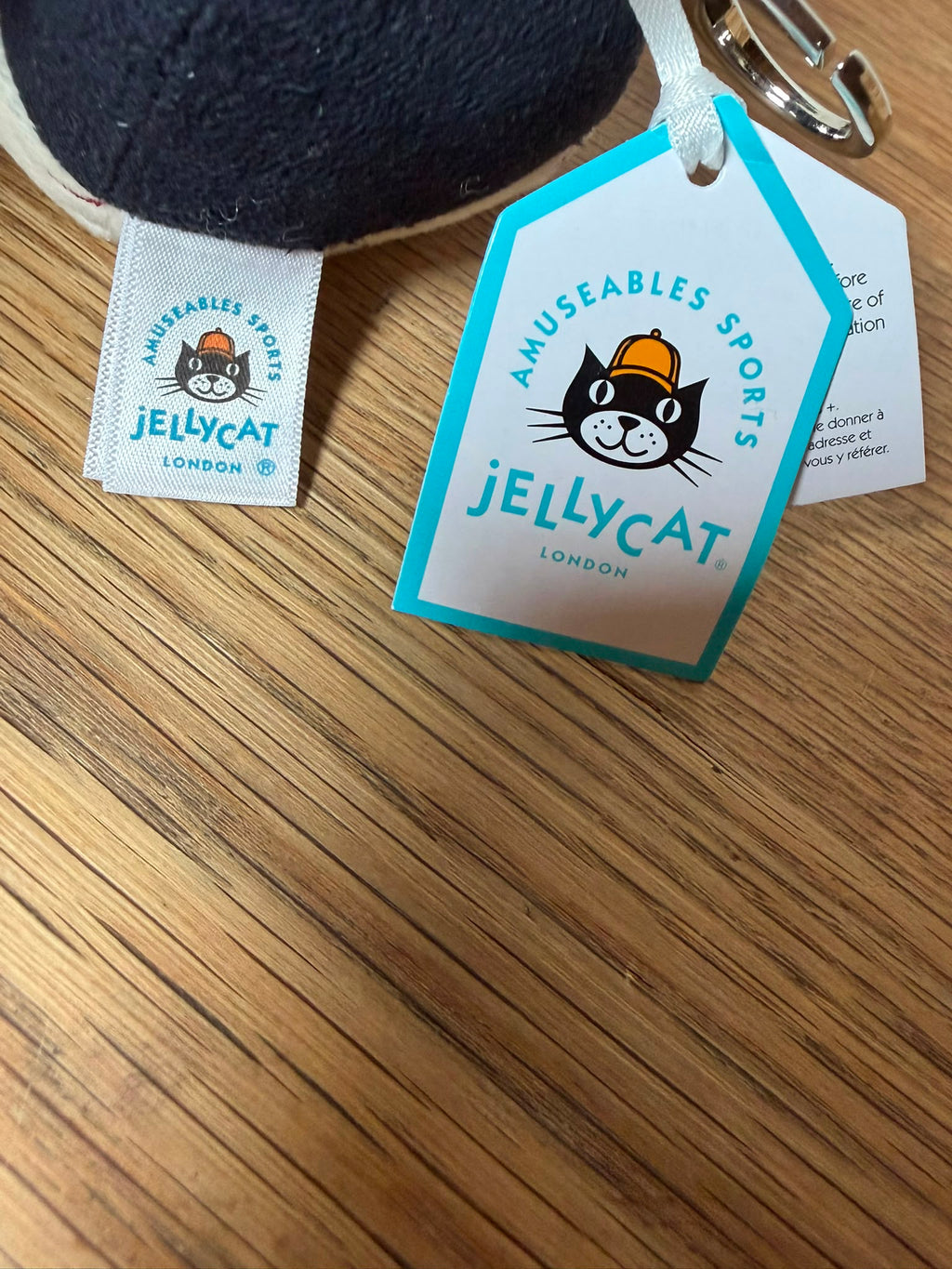 Jellycat Amuseable Sports Baseball Bag Charm