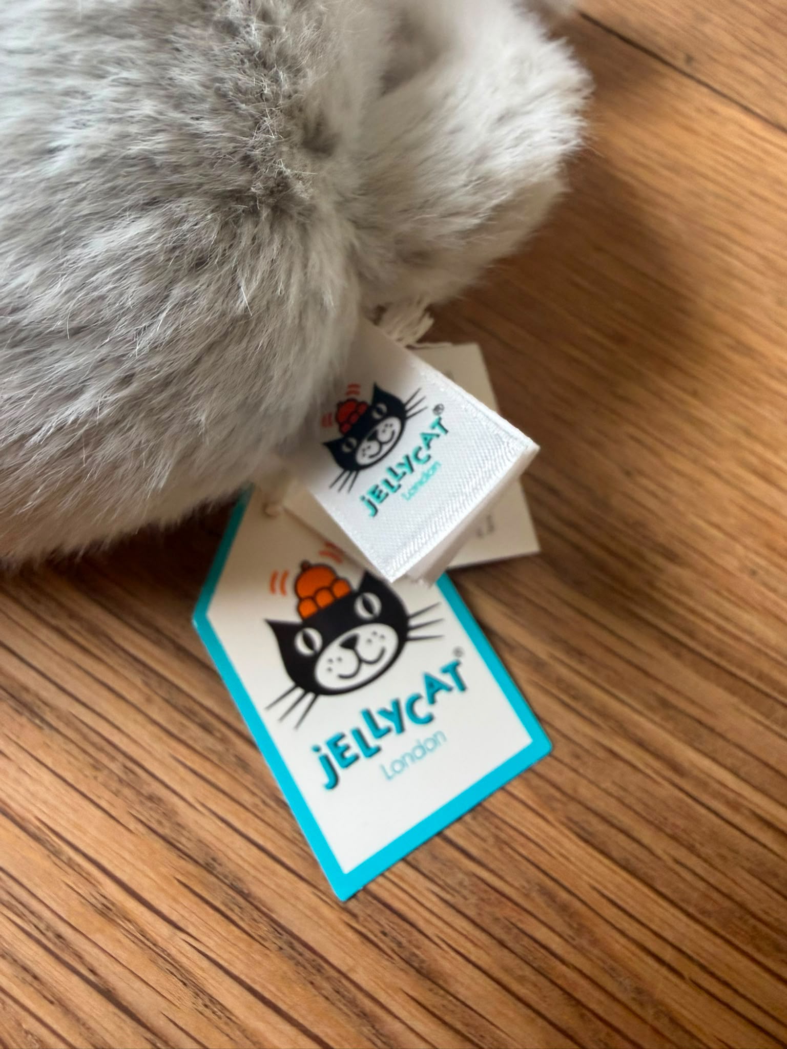 Jellycat Grey Caboodle Kitten