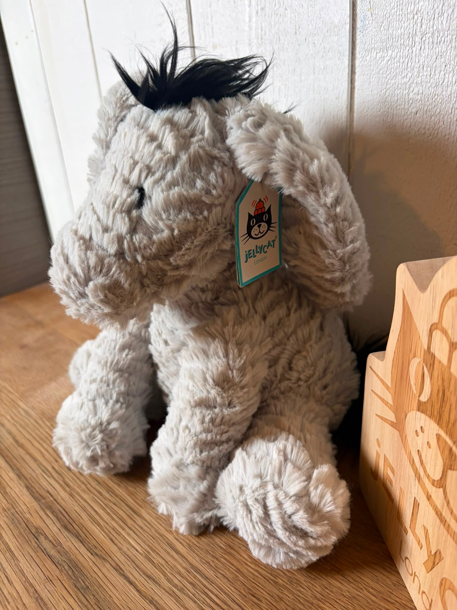Jellycat Fuddlewuddle Donkey - Original (tagged)