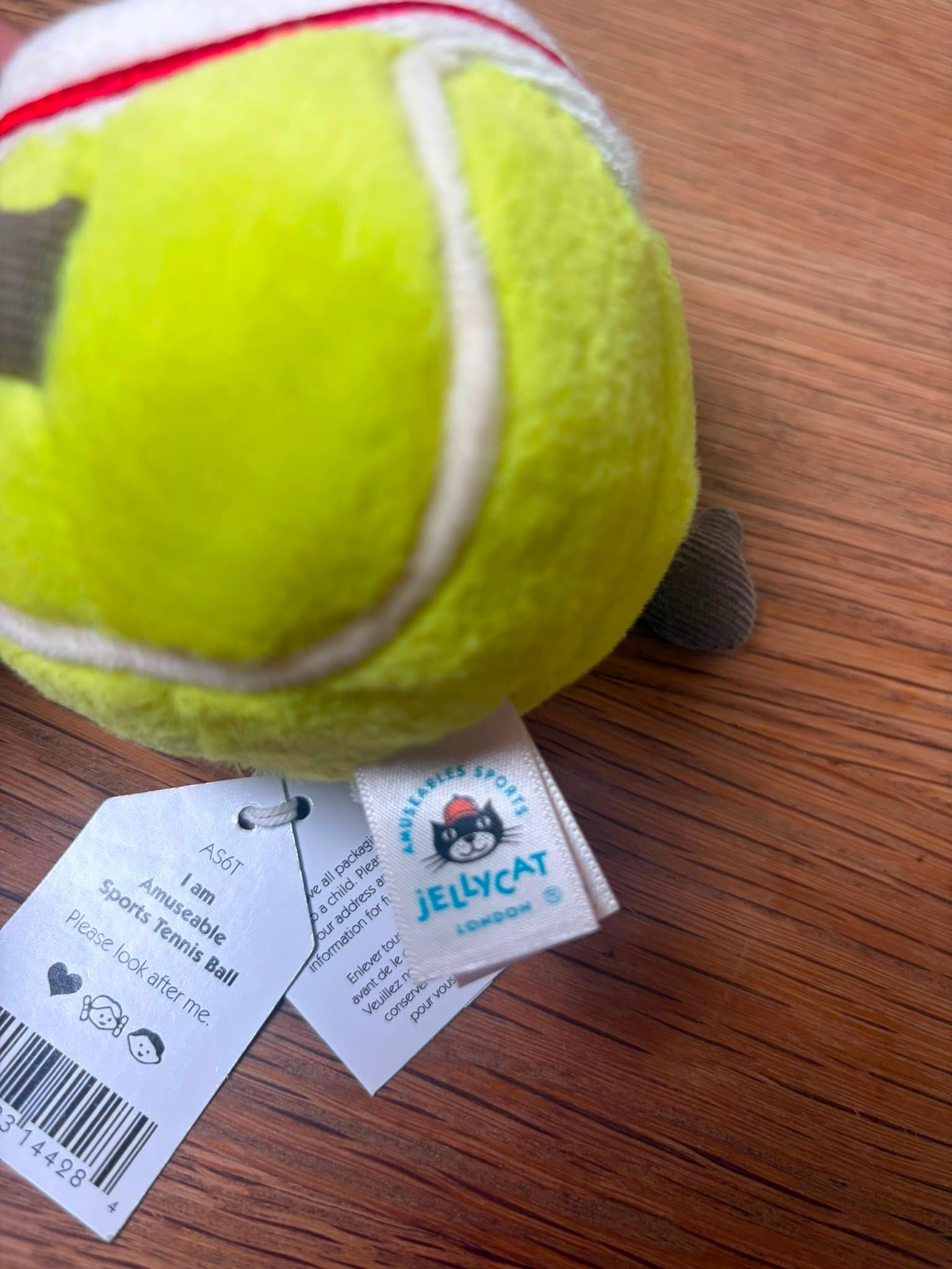 Jellycat Amuseable Tennis Ball
