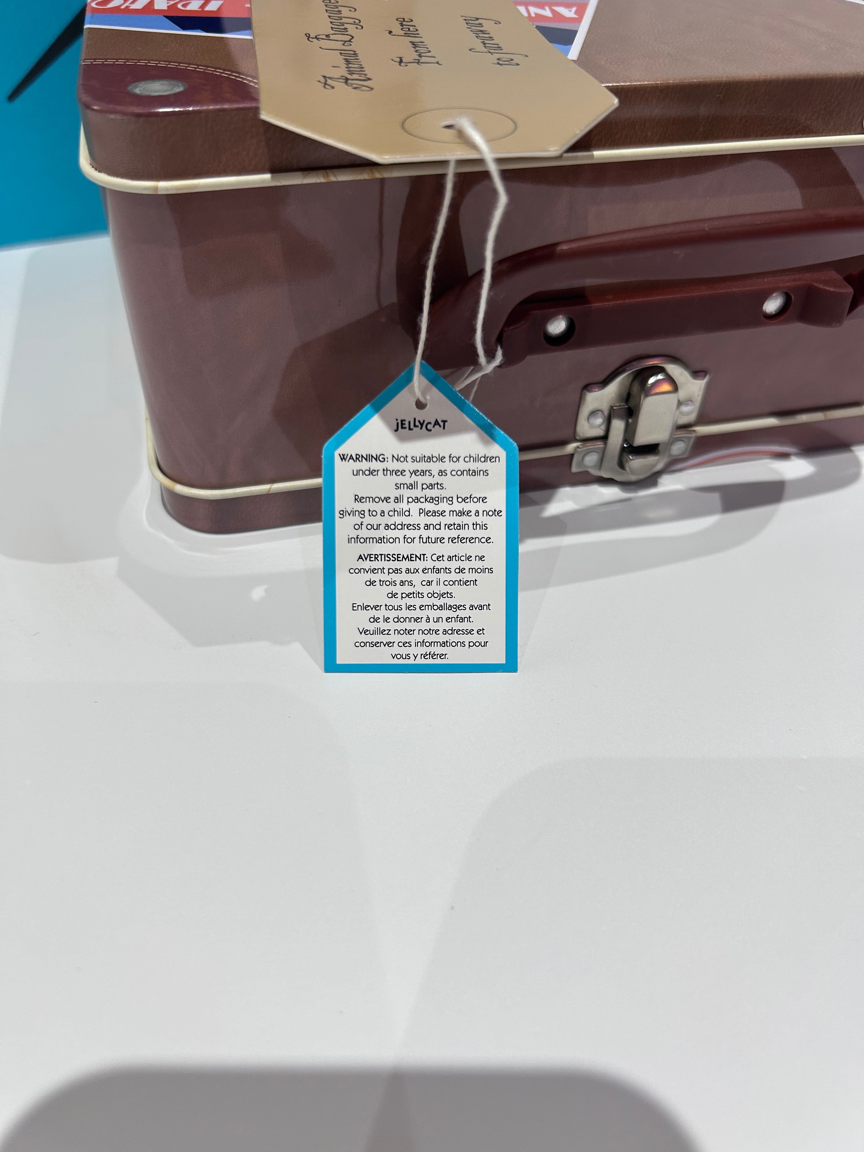 Jellycat Animal Baggage Tin - Exclusive