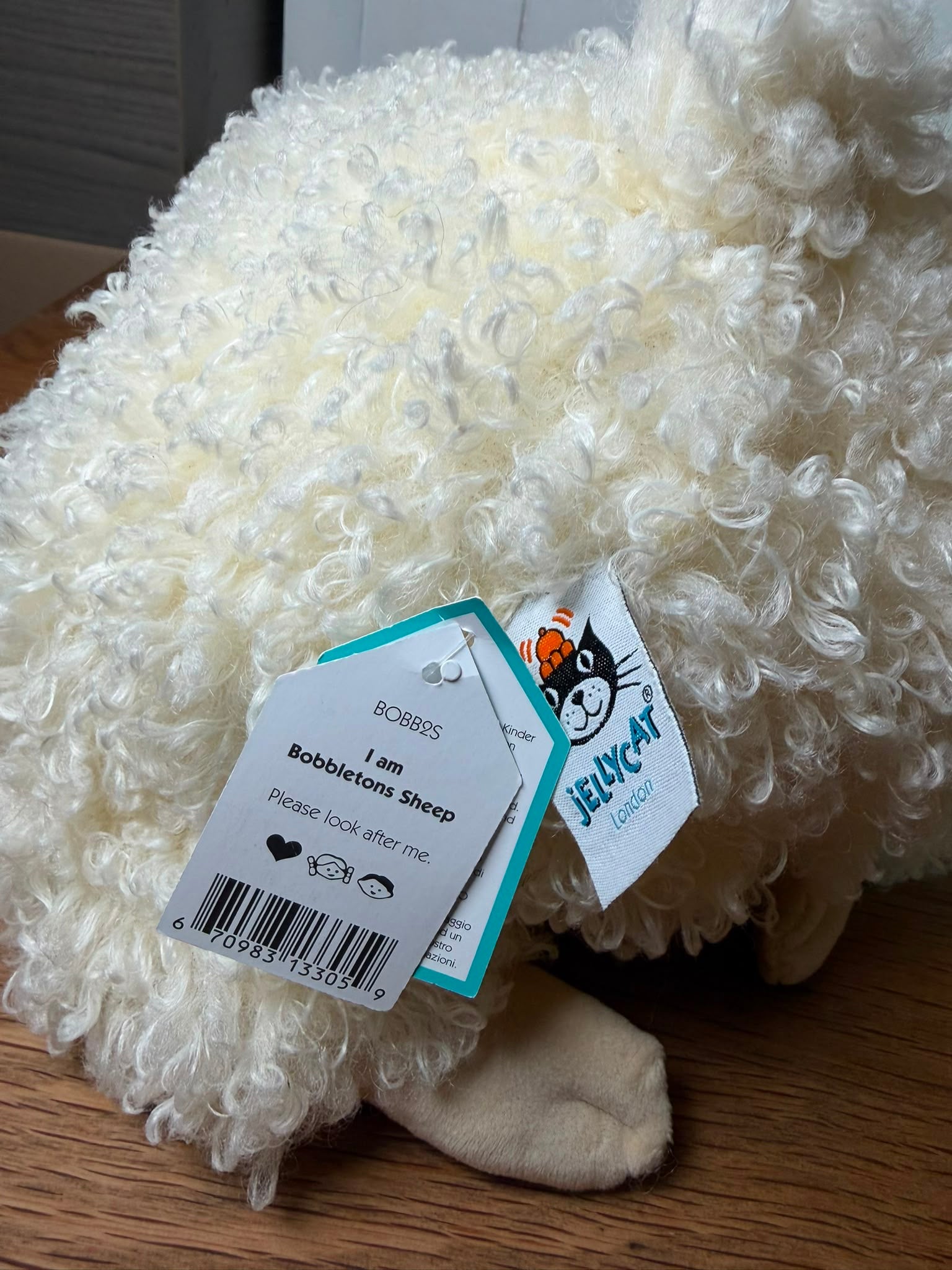 Jellycat Bobbleton Sheep