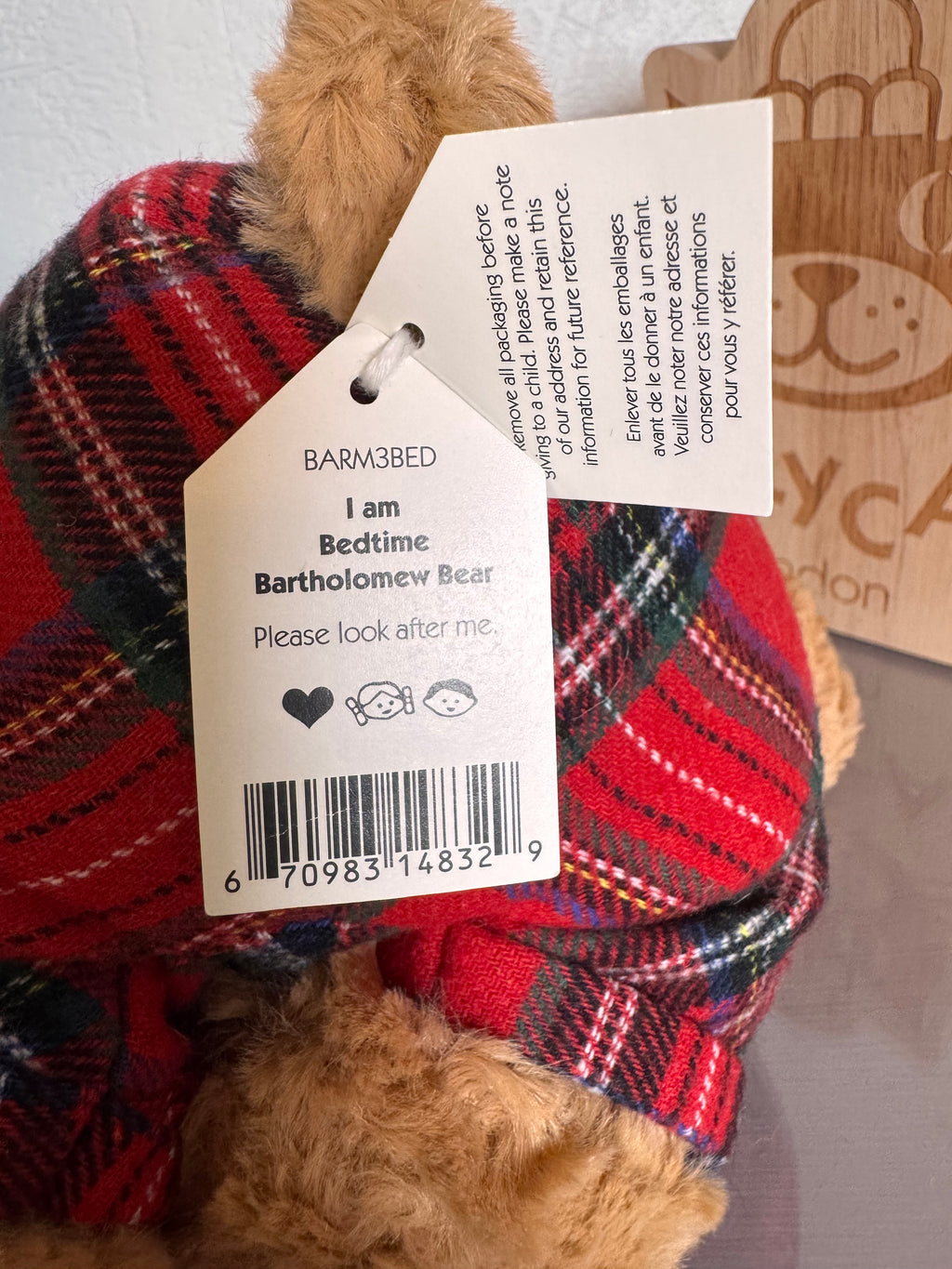 Bedtime Bartholomew Bear