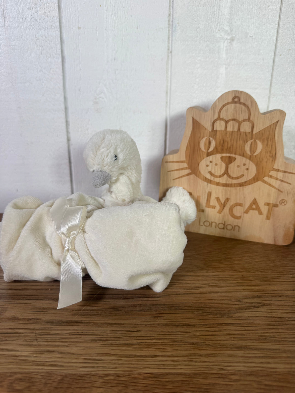 Jellycat Syllabub Swan Soother