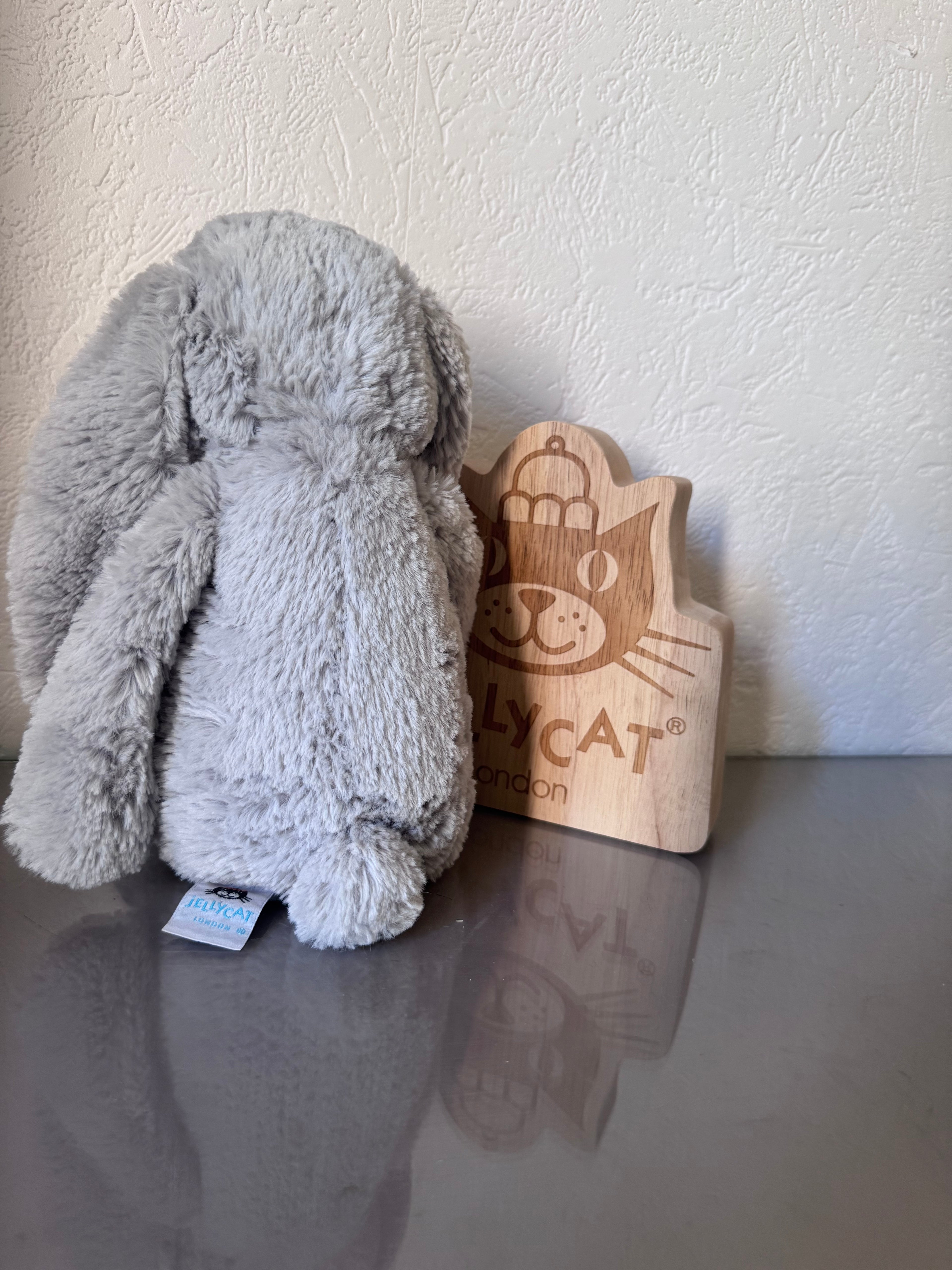 Medium Original Silver Blossom Bunny