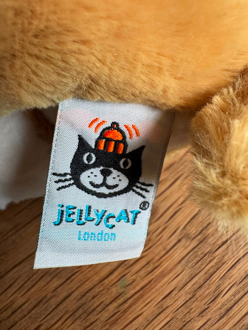 Jellycat Betty Corgi- Ear tag