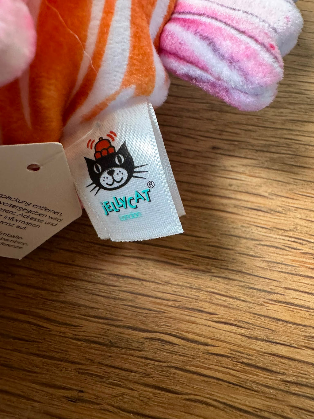 Jellycat Fishiful - Pink