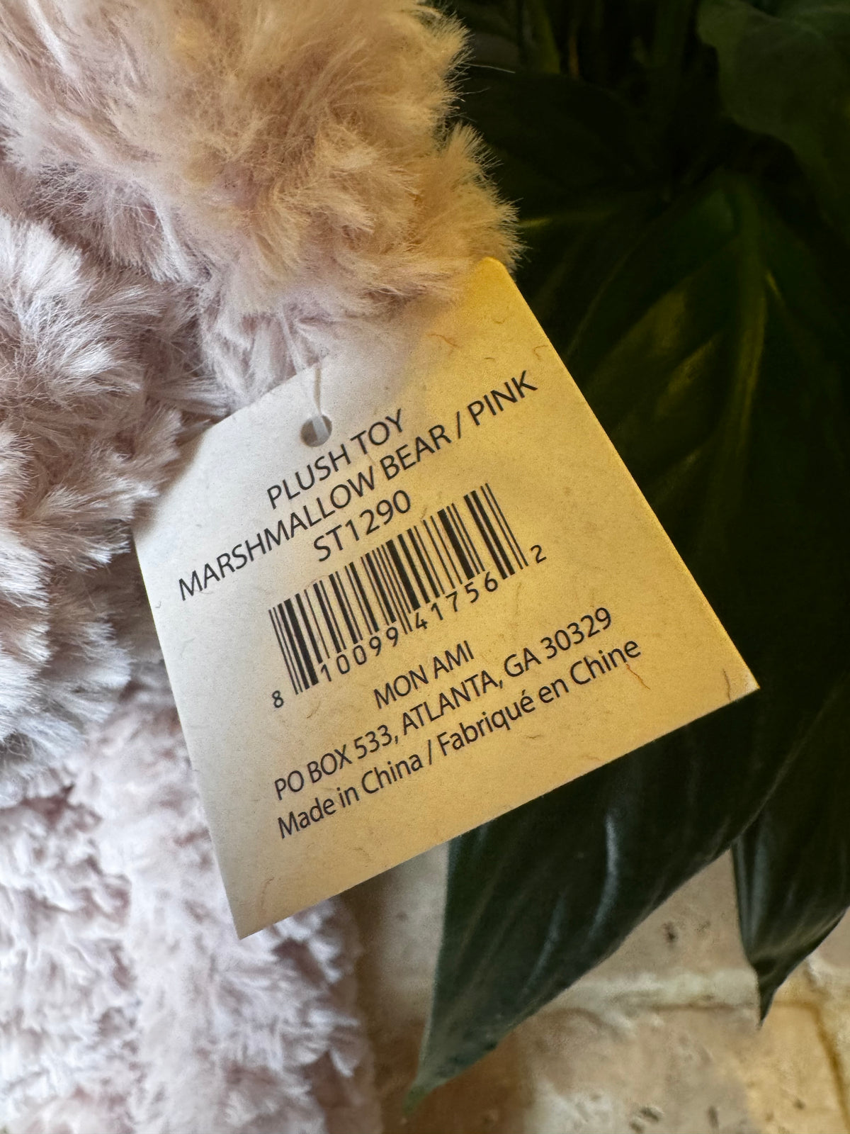 Mon Ami | Marshmallow Bear | Pink