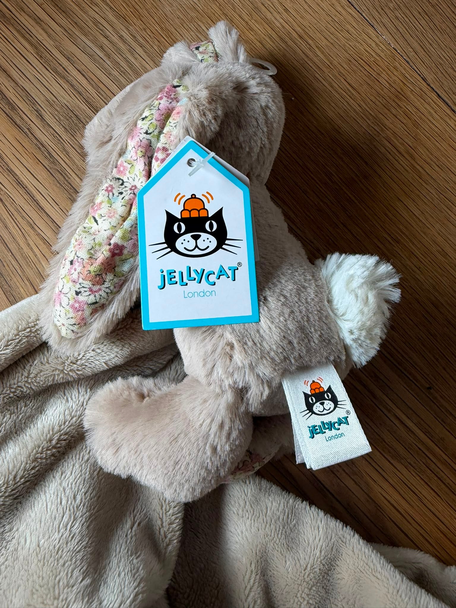 Jellycat Bea Beige Blossom Baby Soother