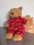 Bartholomew Bear in Winter Pyjamas
