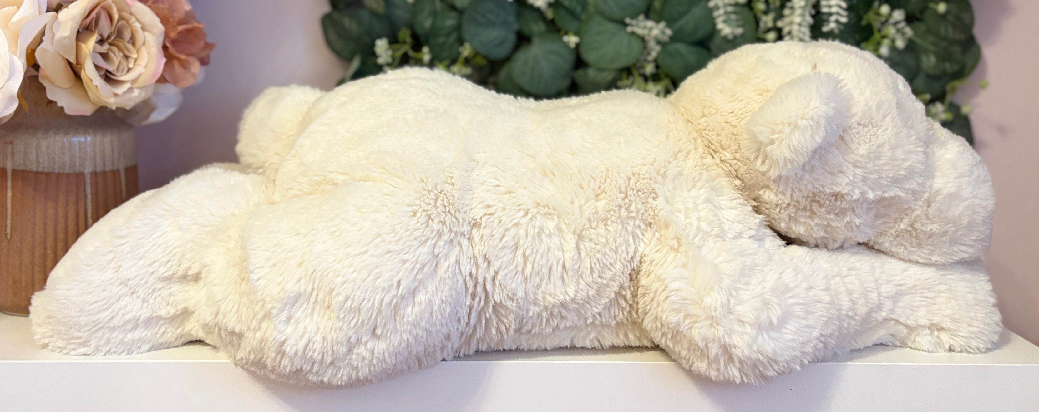 Jellycat Lying Perry Polar Bear