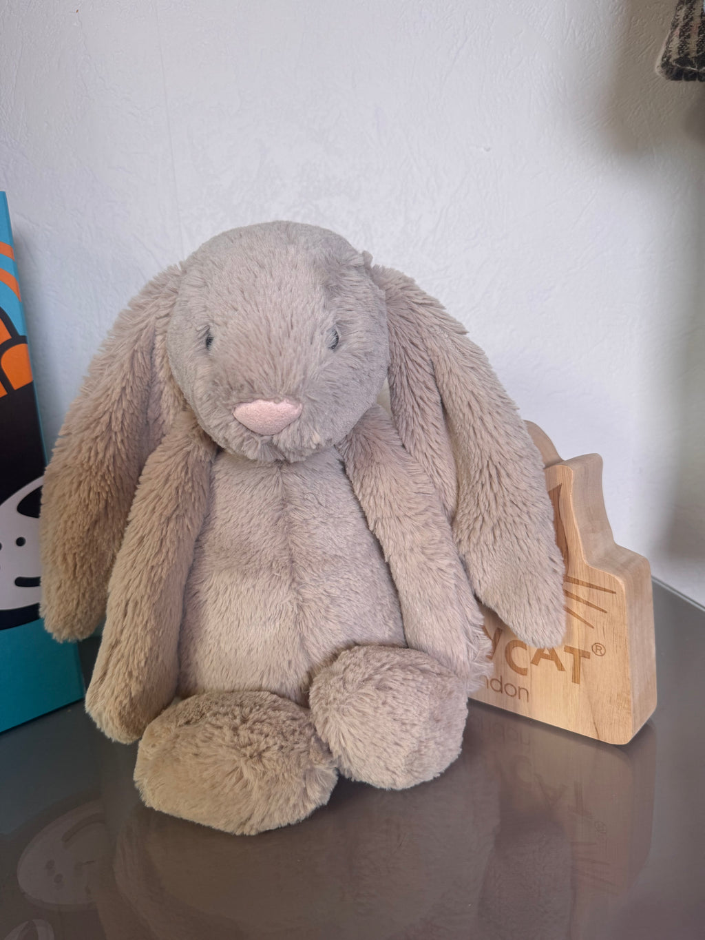 Large beige Bashful Bunny