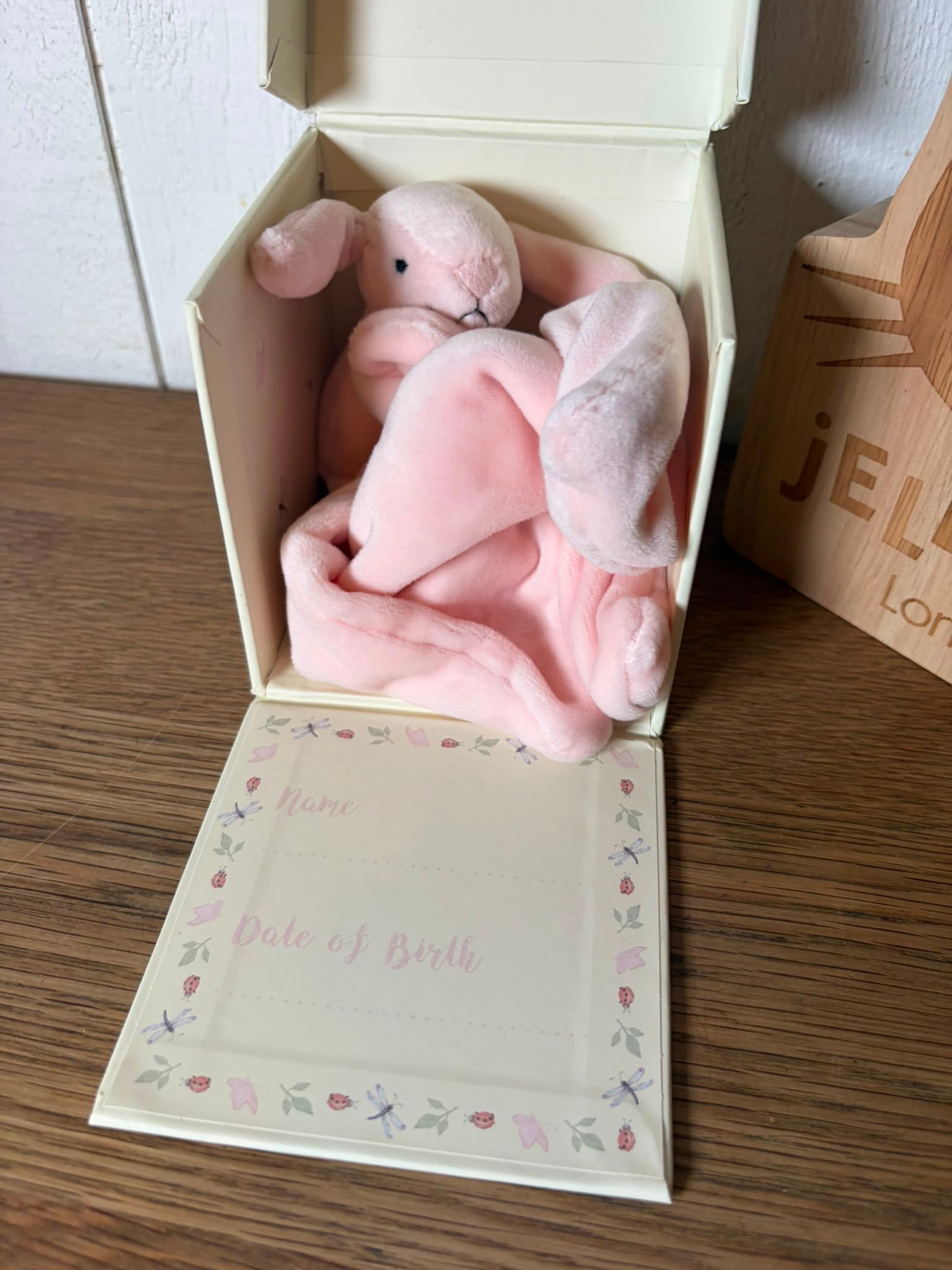 Jellycat My First Bunny Comforter - Pink