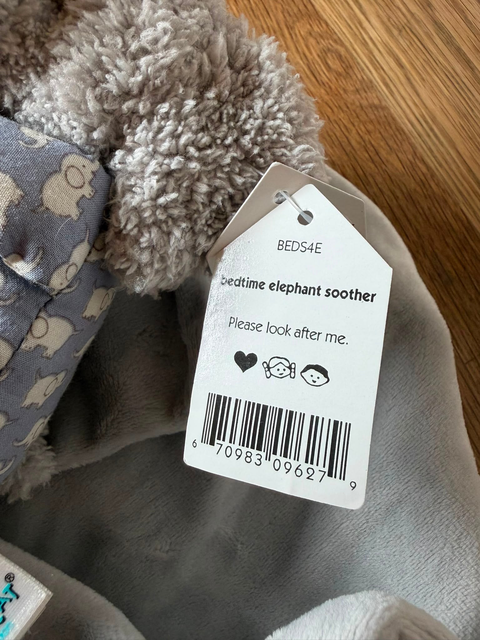 Jellycat Bedtime Elephant Soother