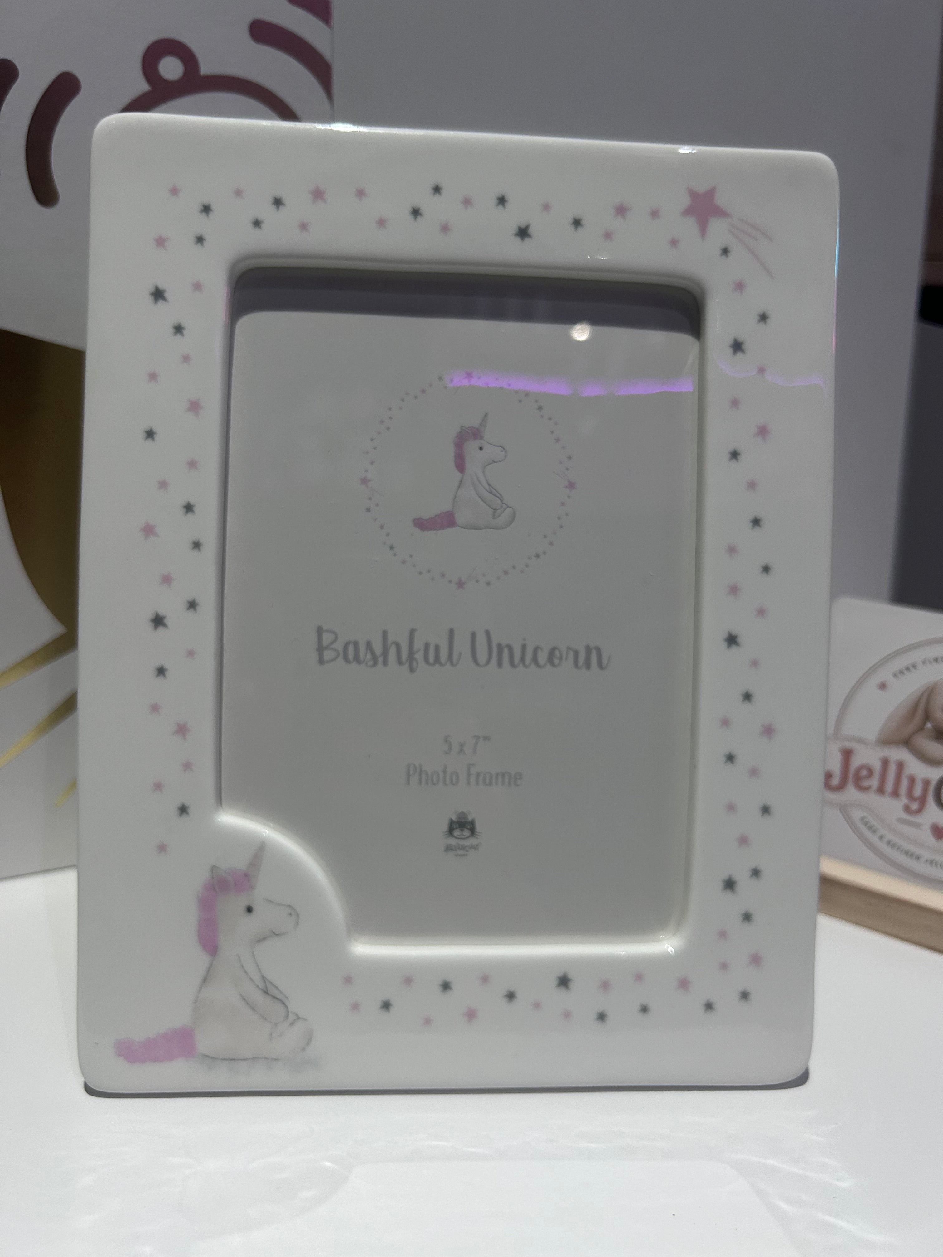 Jellycat Bashful Unicorn Photo Frame