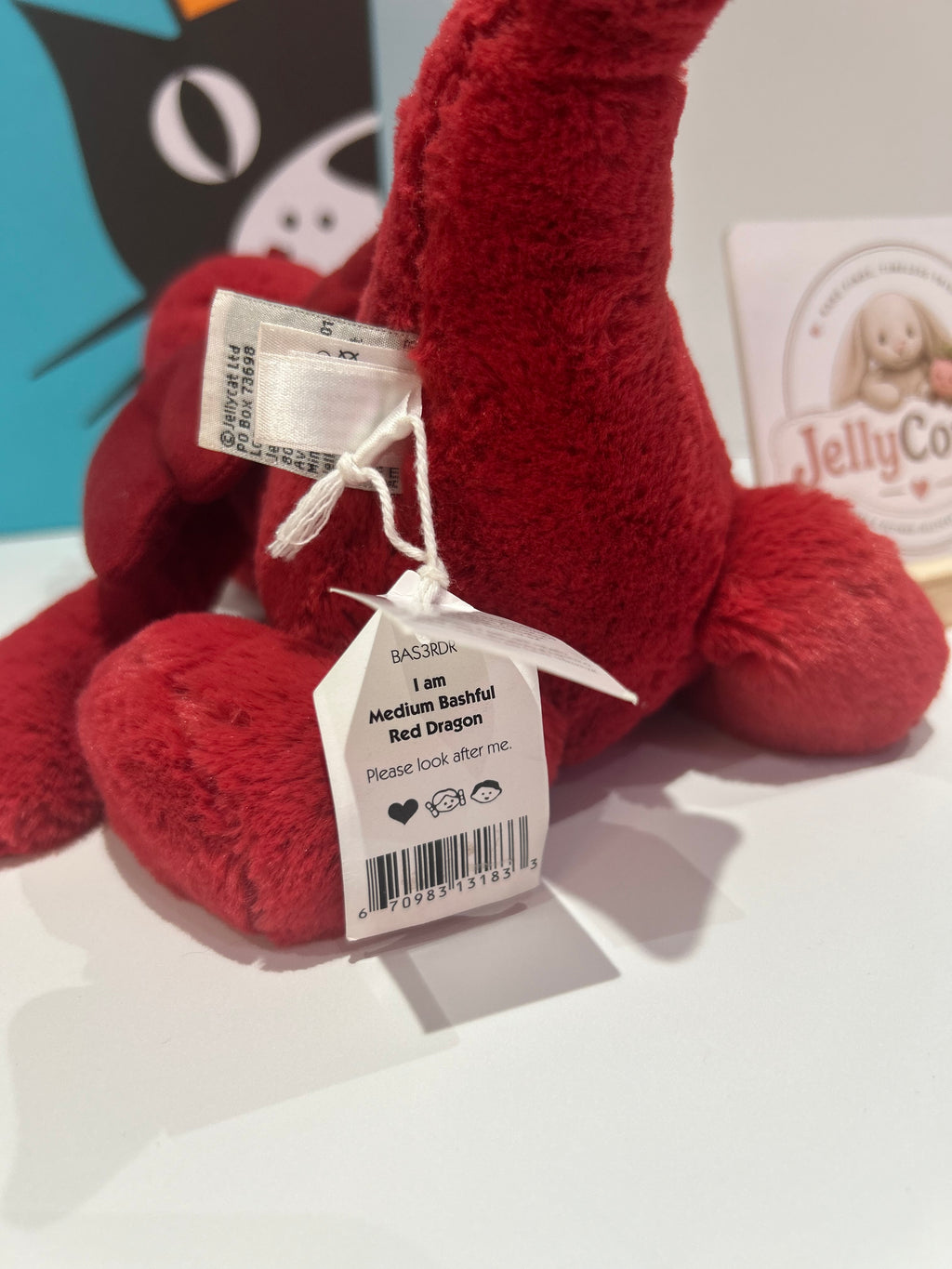 Jellycat Bashful Red Dragon