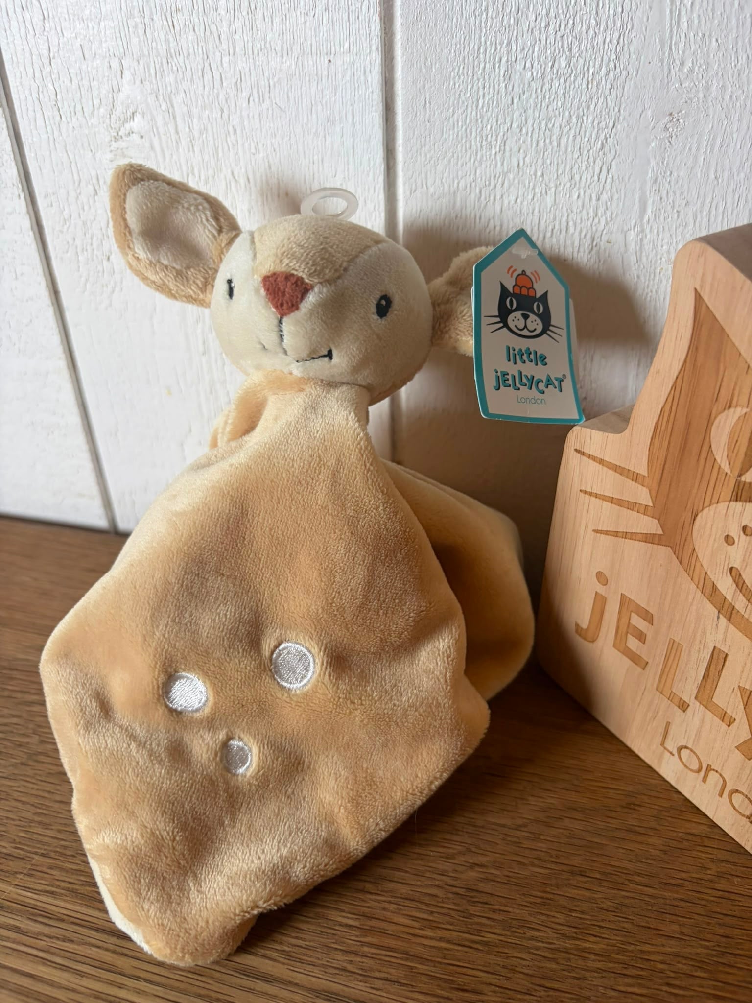 Jellycat Ferm Fawn Soother - Print mistake (one of a kind)