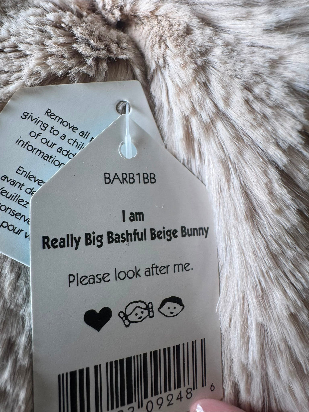 Jellycat Really Big Beige Bunny