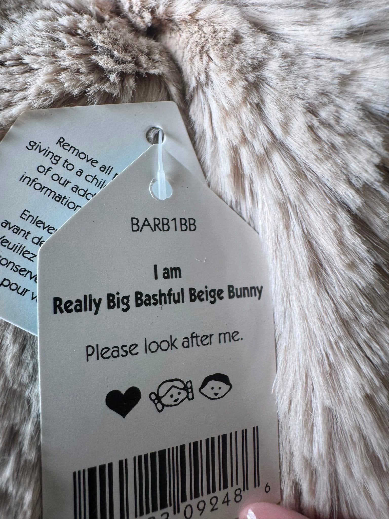 Jellycat Really Big Beige Bunny