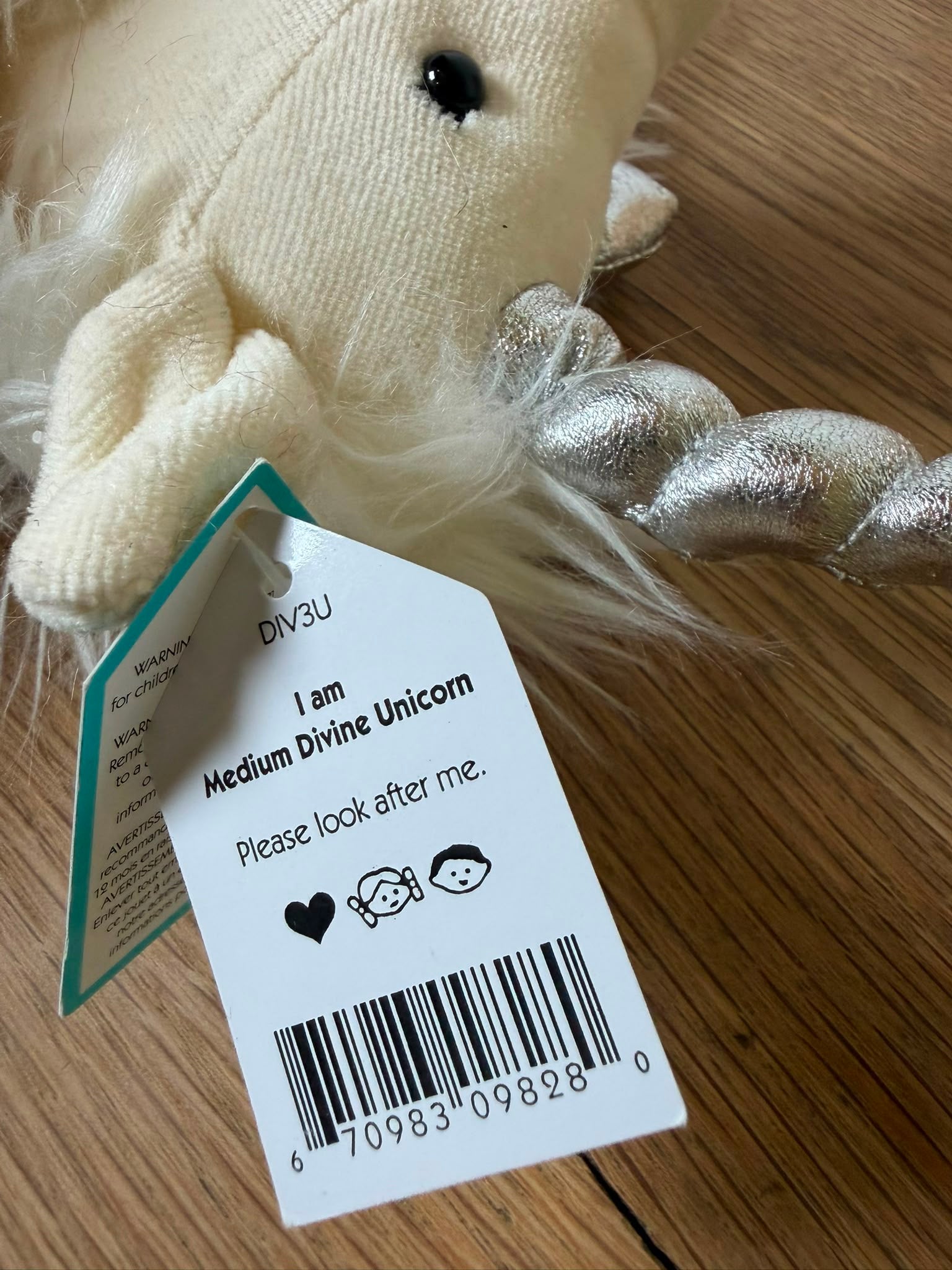 Jellycat Divine Unicorn