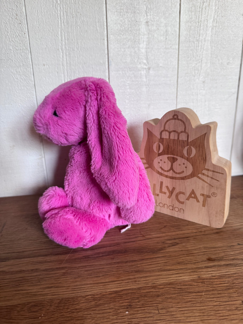 Medium Hot Pink Bunny