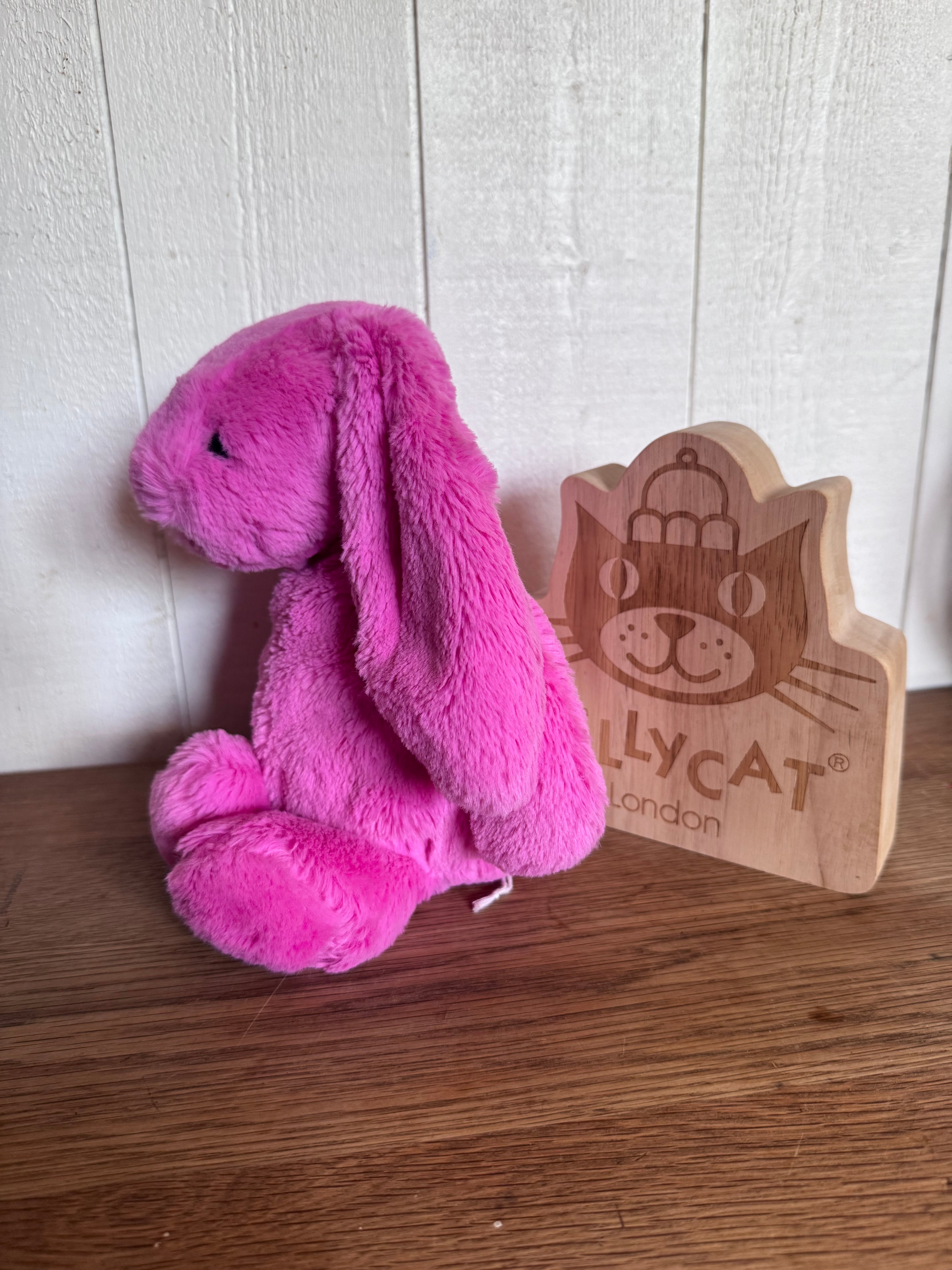Medium Hot Pink Bunny