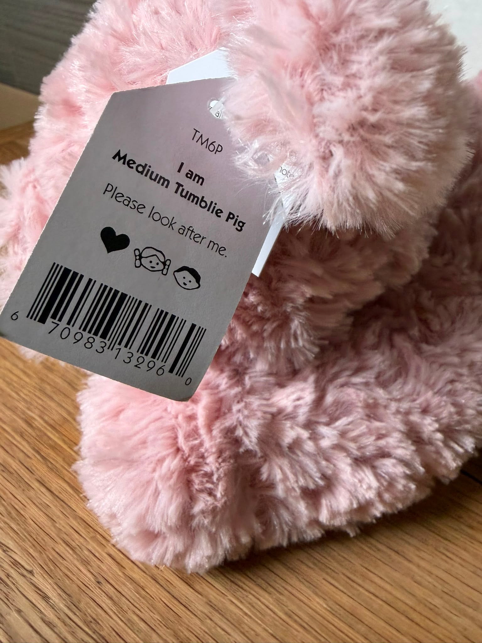 Jellycat Tumblie Pig - Original