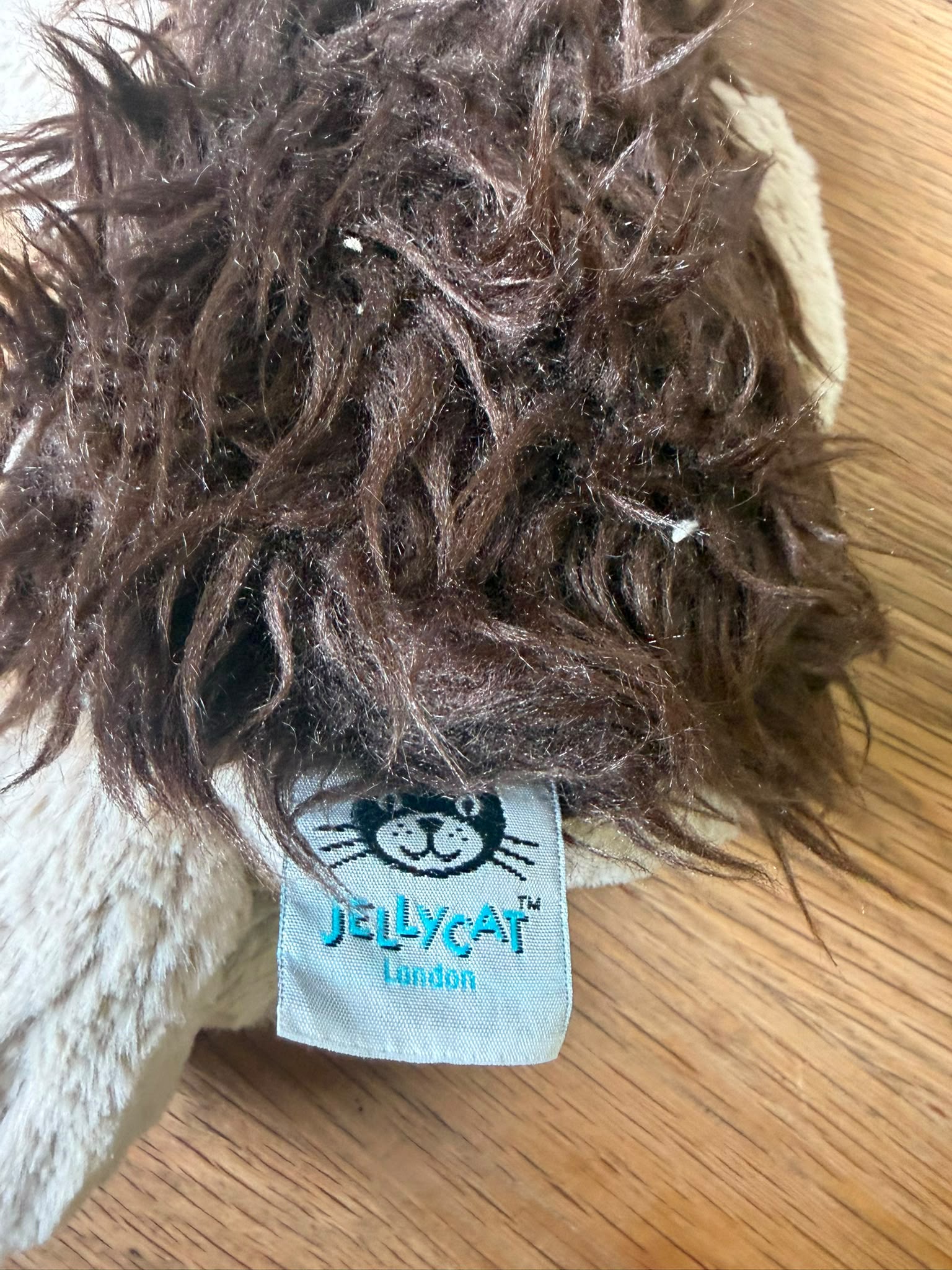 Jellycat Bashful Hedgehog - Dark Brown