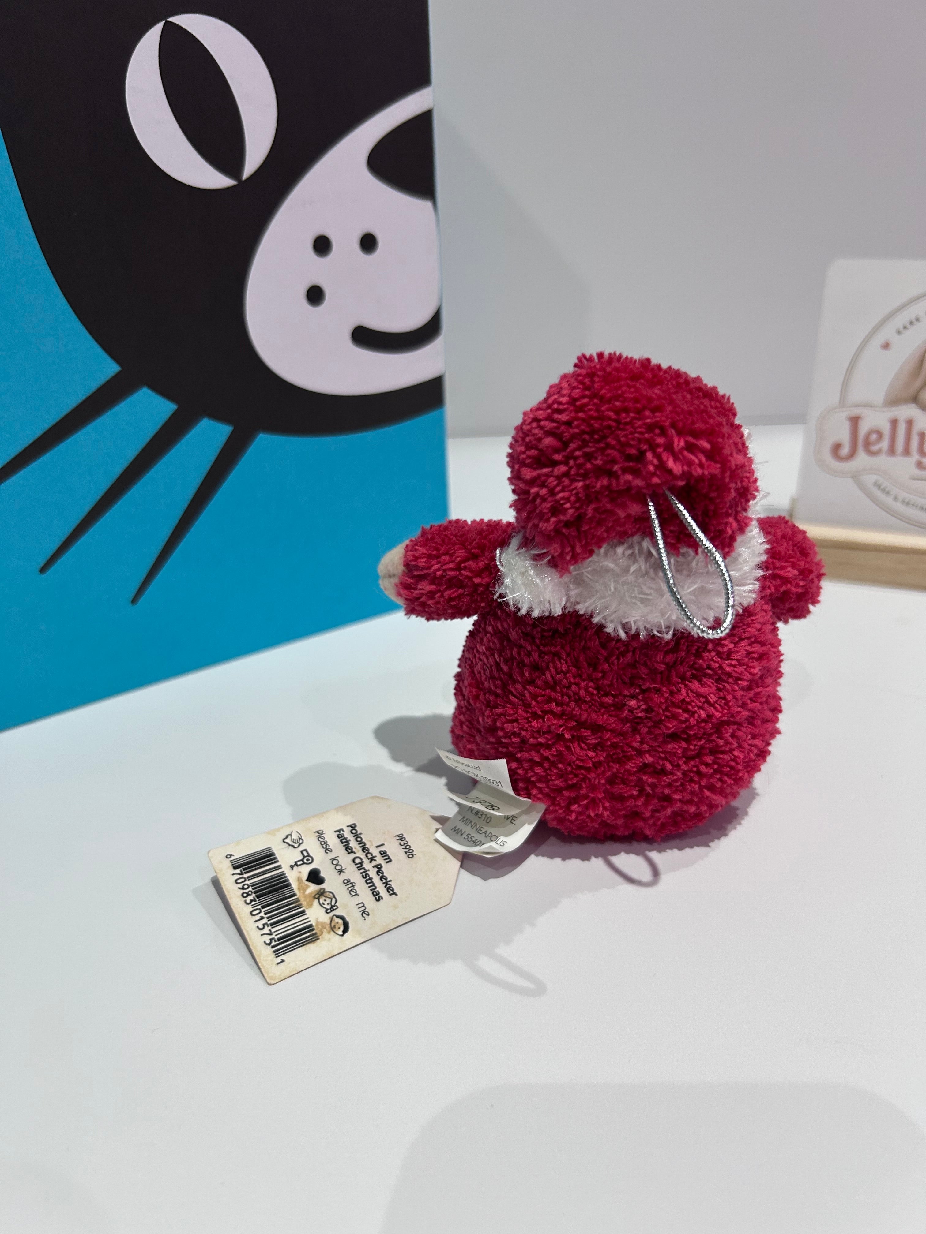 Jellycat Poloneck Peeker Father Christmas