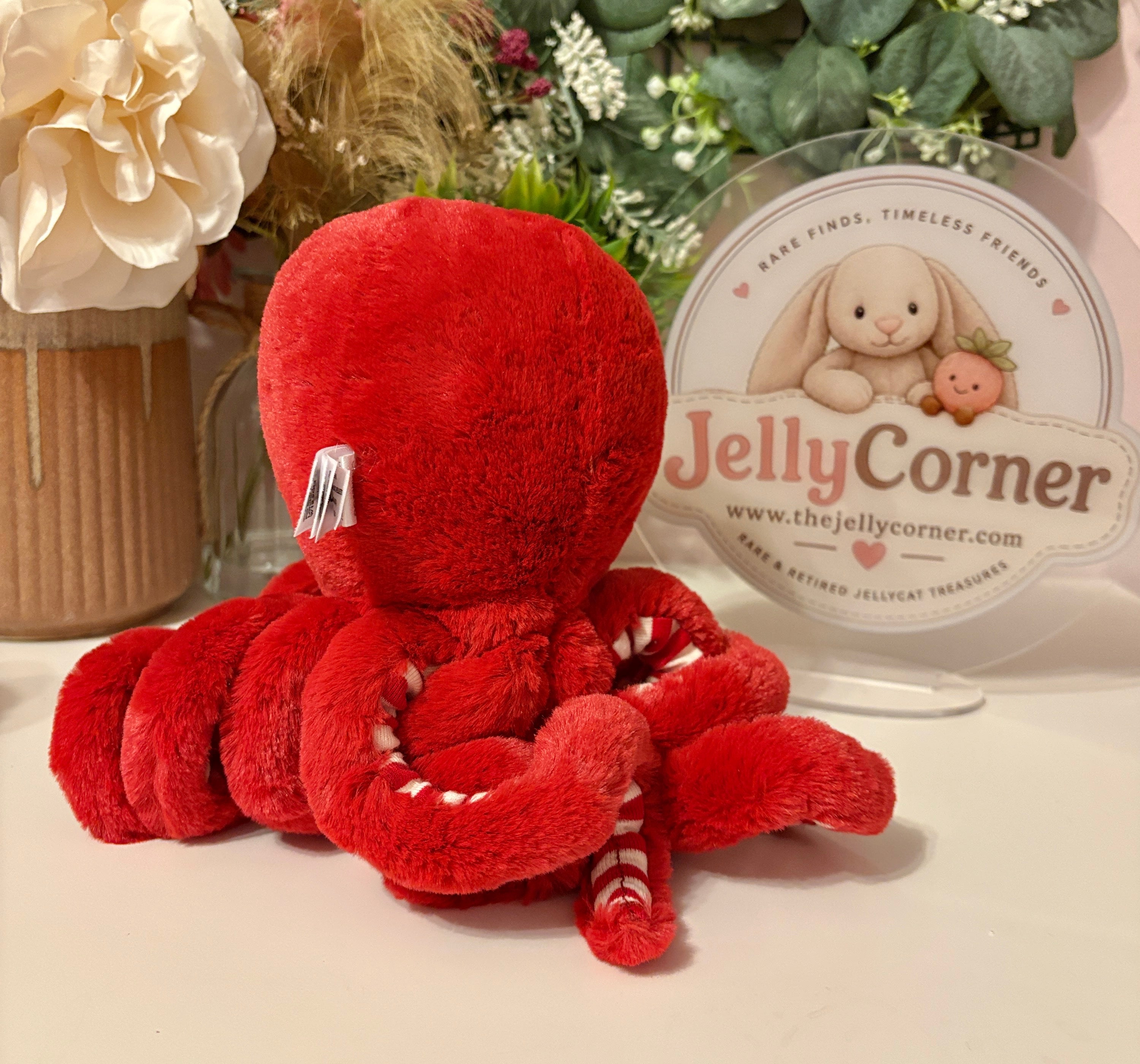 Jellycat Little Cranberry Octopus