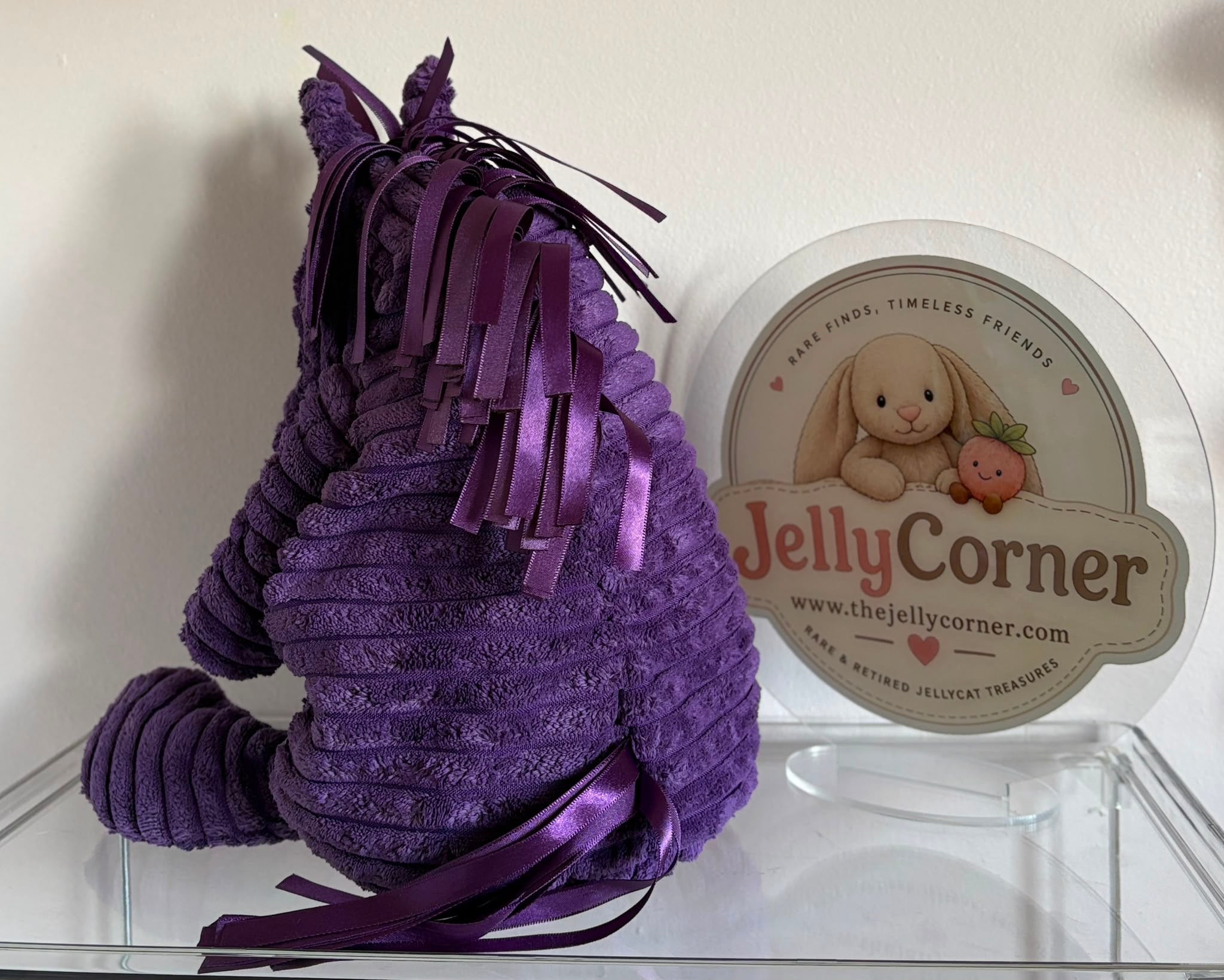 Jellycat Cordy Roy Purple Horse